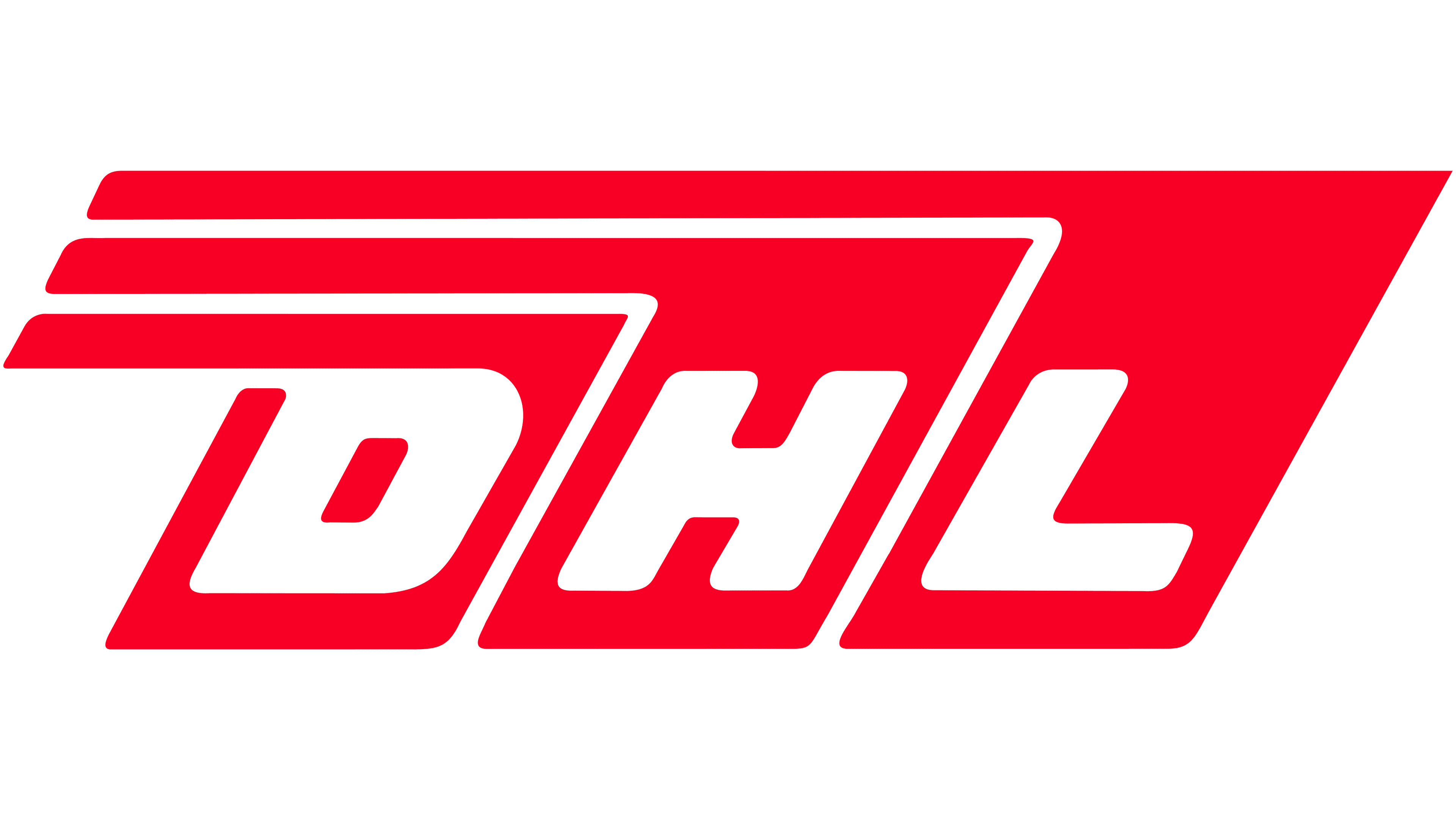 DHL: The logo’s history, 1969-1983, An international team of over 380,000 shipping professionals. 3840x2160 4K Background.