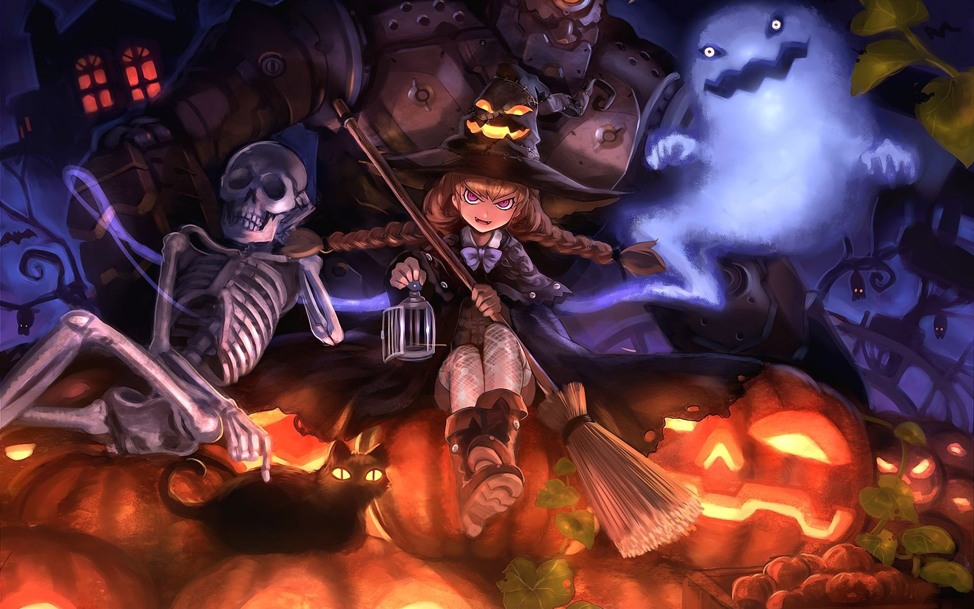 Free download Halloween witch wallpaper, Creepy and spooky, Mythology-inspired art, Witchy vibes, 1920x1200 HD Desktop