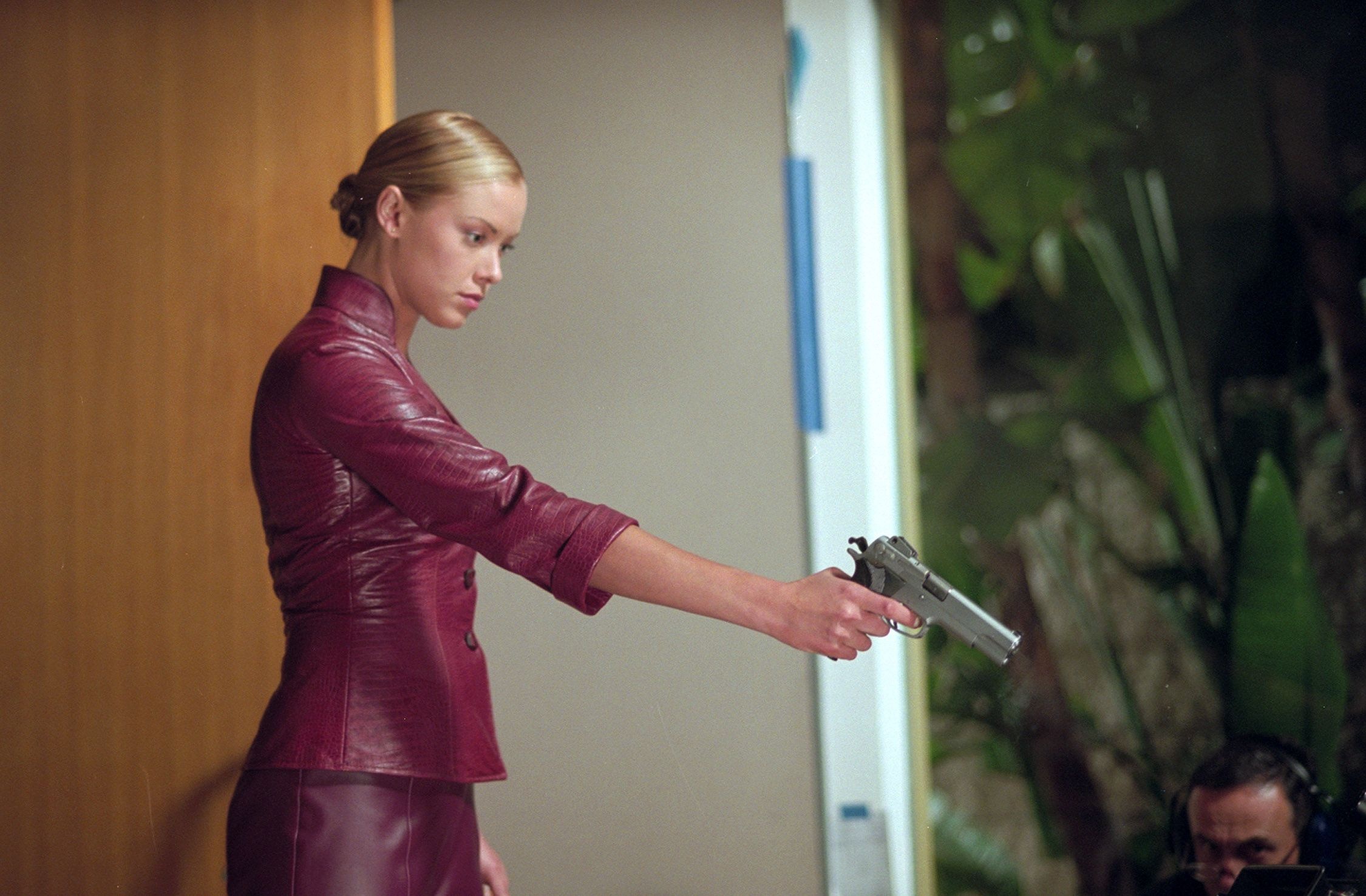 Kristanna Loken as T-X, Menacing cyborg, Iconic movie character, Terminator series, 2250x1480 HD Desktop