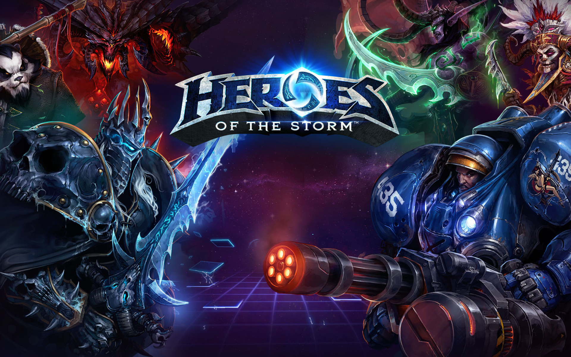 Heroes of the Storm, Heroic wallpapers, Battle-ready warriors, Legendary characters, 1920x1200 HD Desktop