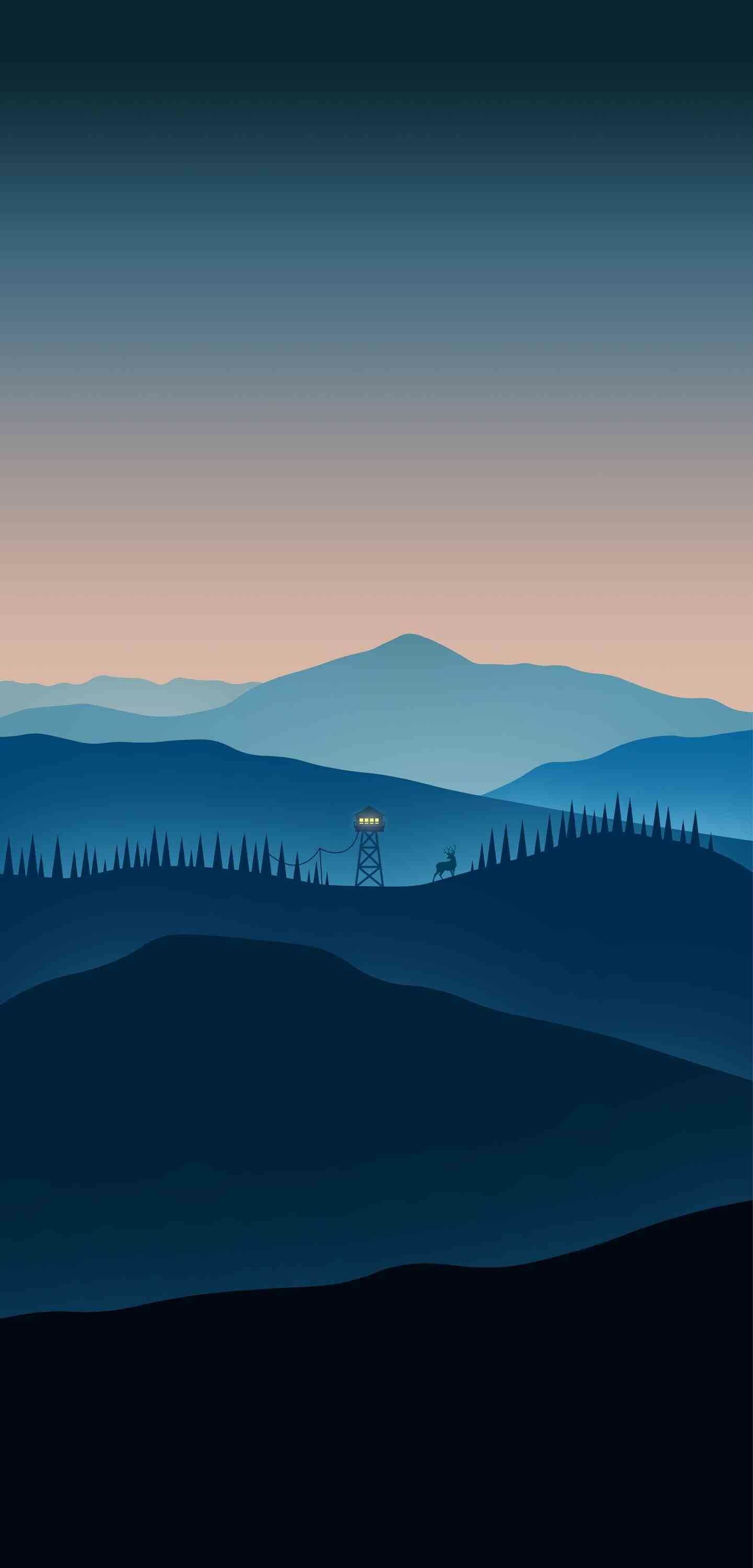 Firewatch: Through exploration of the surrounding area, Henry uncovers clues about mysterious occurrences in the vicinity that are related to the ransacking of his tower while he is out on a routine patrol and a shadowy figure that occasionally appears watching him. 1440x3000 HD Background.