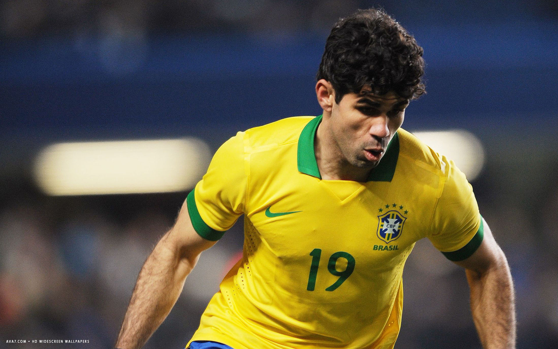 Diego Costa: Played twice for Brazil in friendly matches in 2013 but was granted Spanish citizenship in September of the same year and thereafter chose to represent his adopted country. 1920x1200 HD Wallpaper.