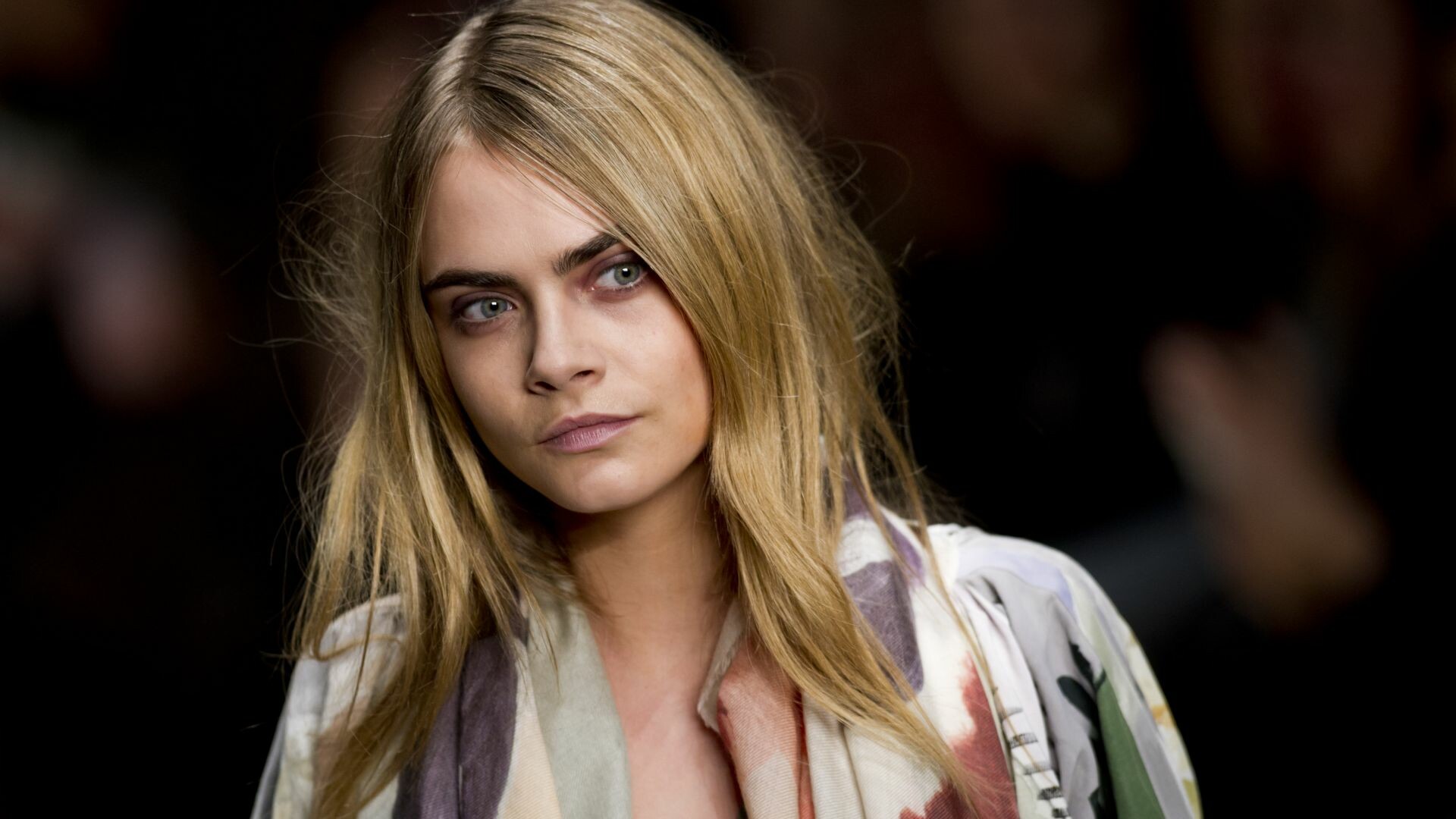 Cara Delevingne: A highly successful British model turned actress. 1920x1080 Full HD Background.