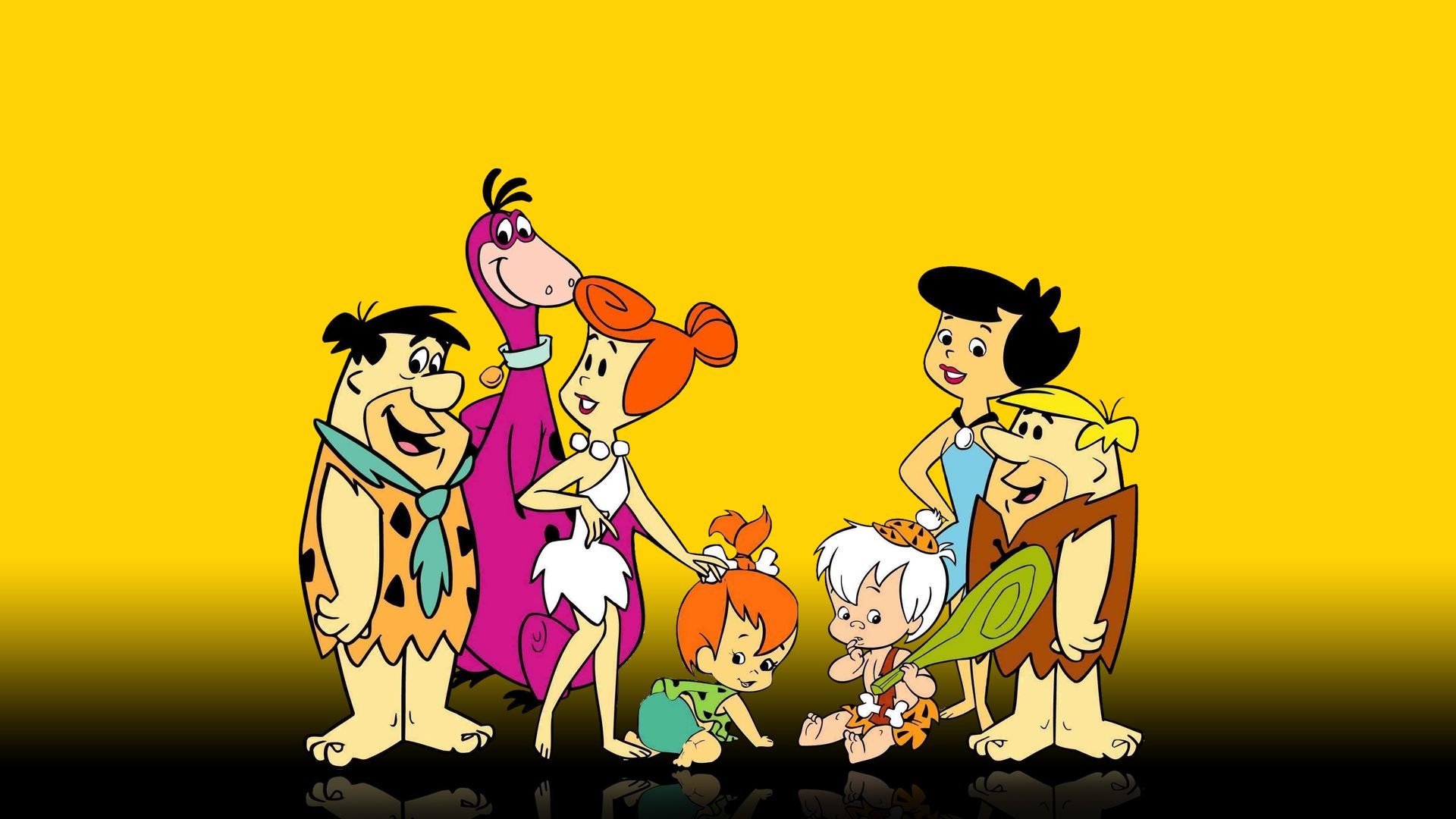 The Flintstones, Cartoon wallpapers, Animated series, Stone Age, 1920x1080 Full HD Desktop