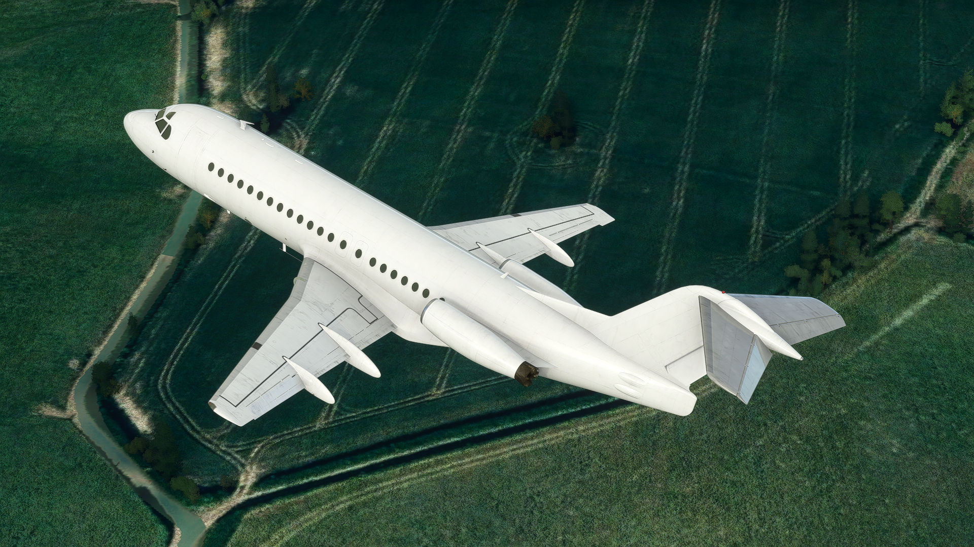 Microsoft Flight Simulator Fokker F28 Fellowship \u0026 Bra Airport Announced; Santiago de Compostela \u0026 Halifax Get New Screenshots 1920x1080
