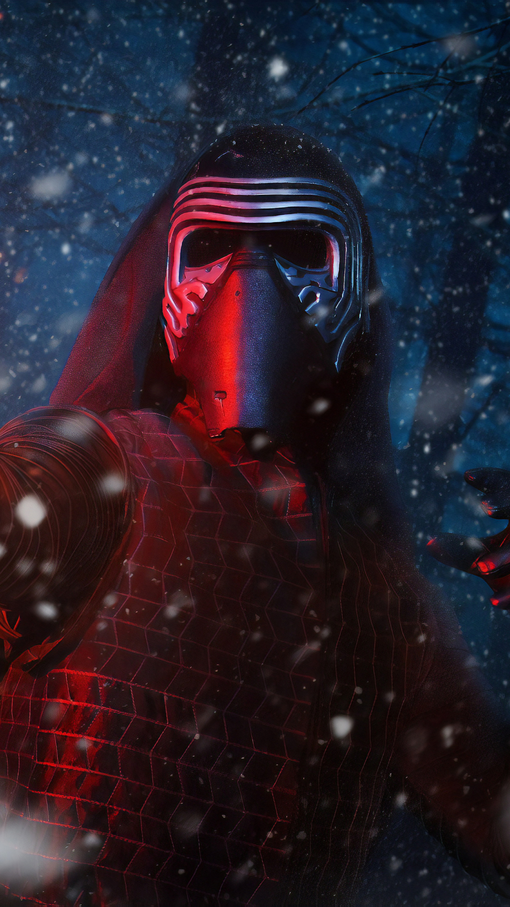 Kylo Ren Mask, Movies, Cosplay, Sony Xperia, 2160x3840 4K Phone