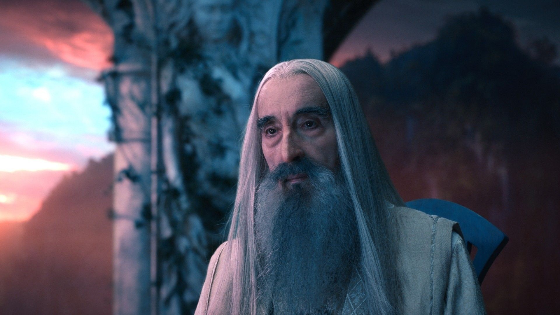 Saruman, Powerful wizard, Middle Earth, Dark magic, 1920x1080 Full HD Desktop