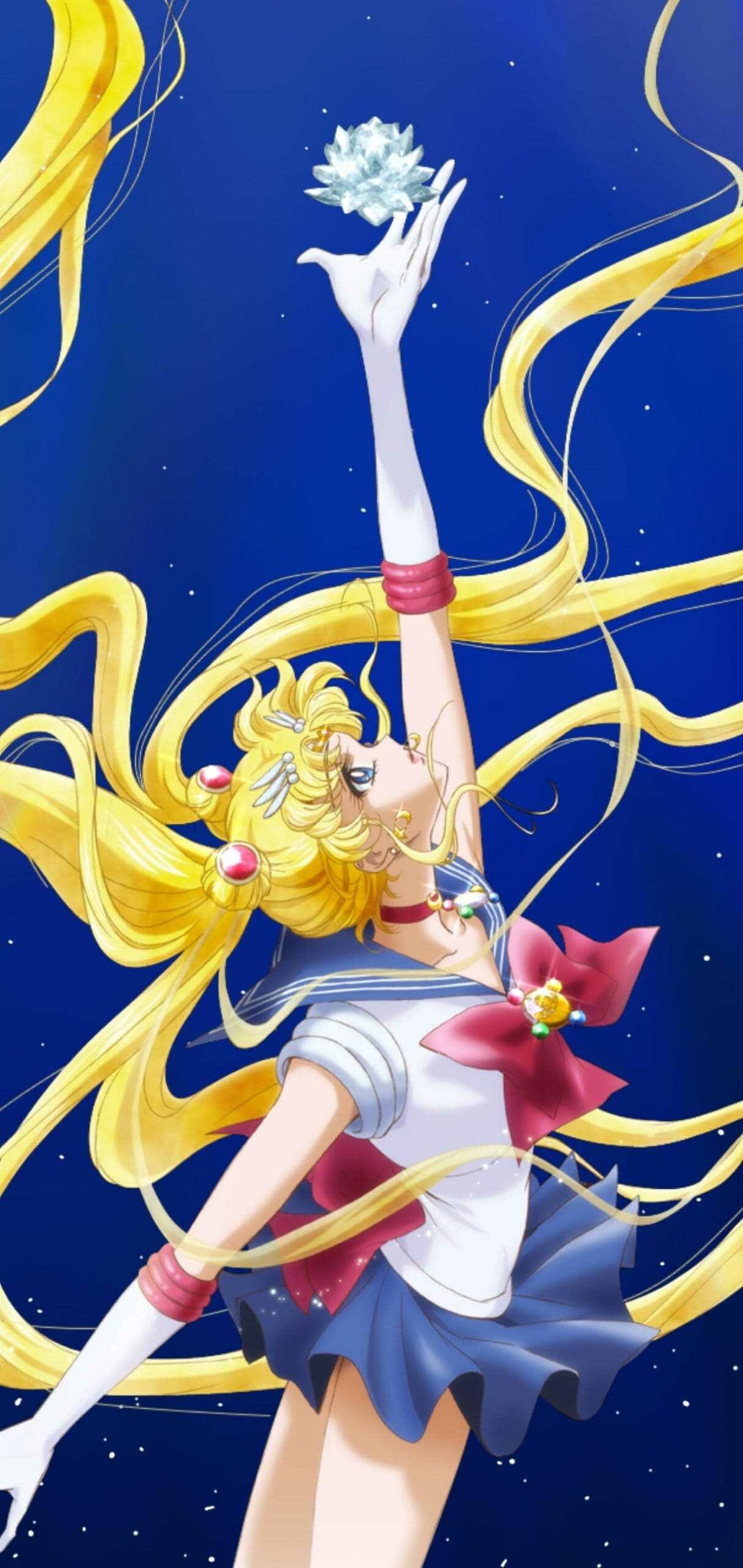 Sailor Moon Eternal: Anime, Usagi Tsukino, Written by Kazuyuki Fudeyasu. 1220x2560 HD Background.