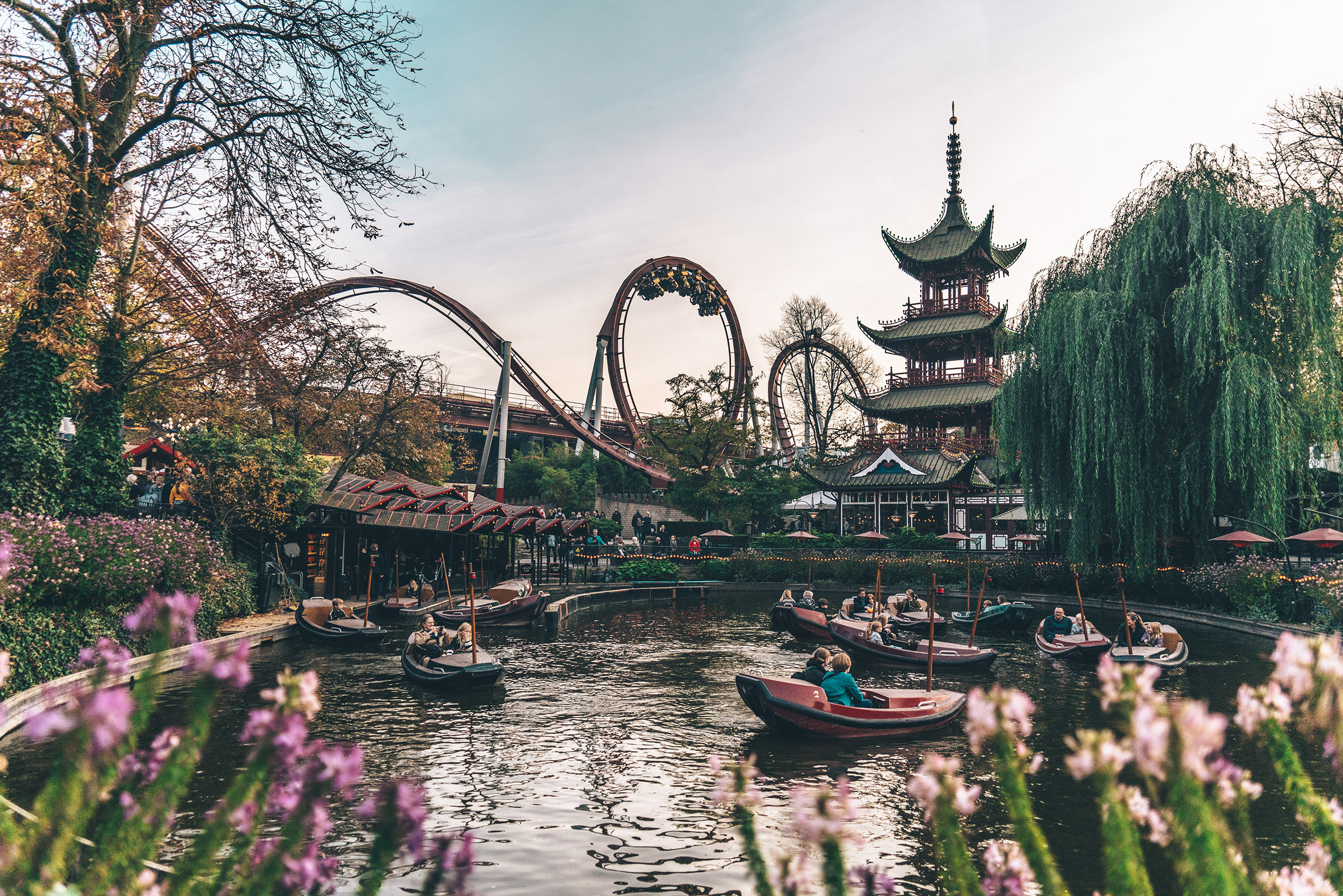Tivoli Gardens, Historic amusement park, Oldest in the world, Entertainment wonder, 2500x1670 HD Desktop