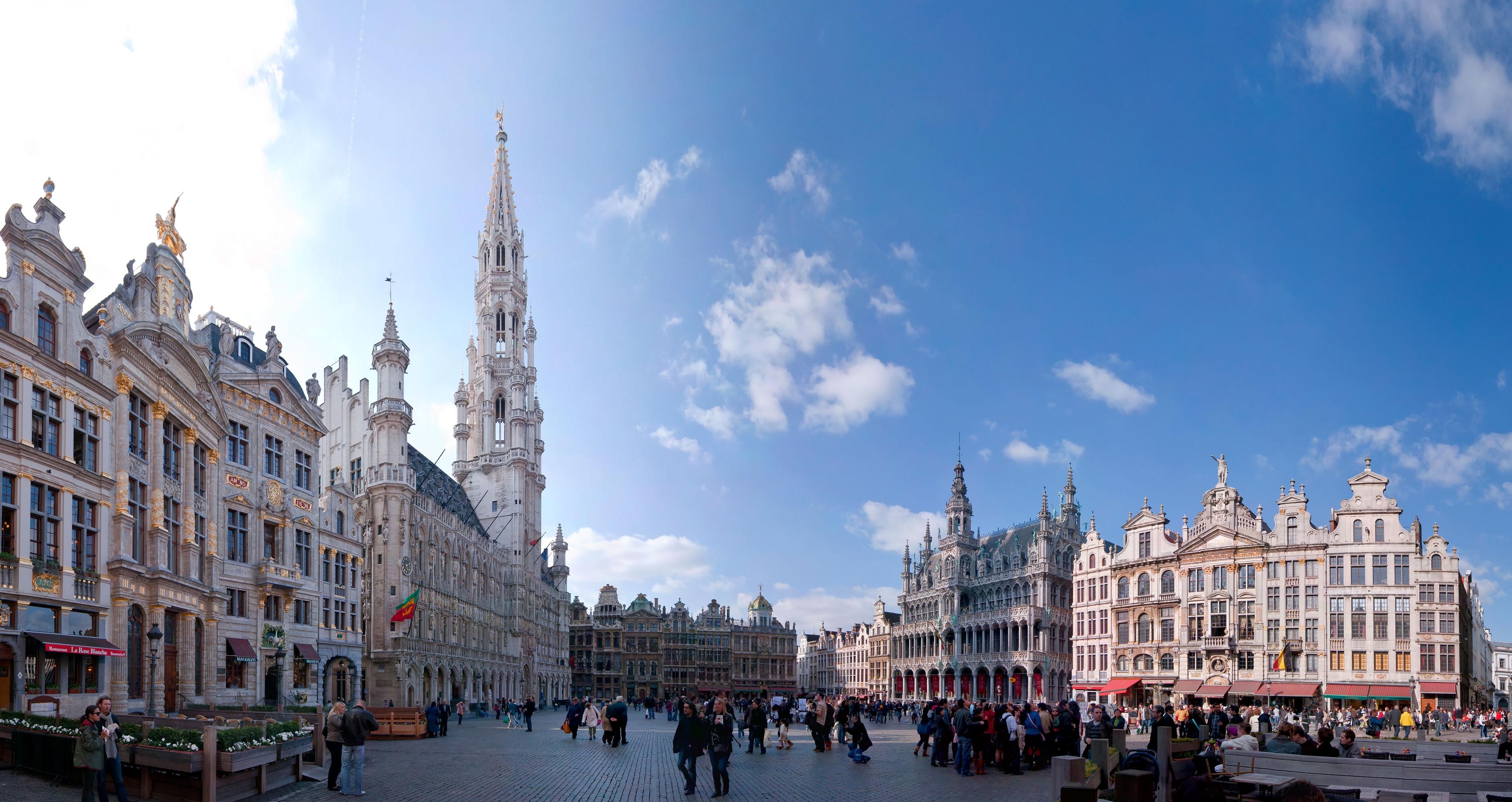 Brussels top free wallpapers, Belgian capital, European travel, City vibes, 3770x2000 HD Desktop