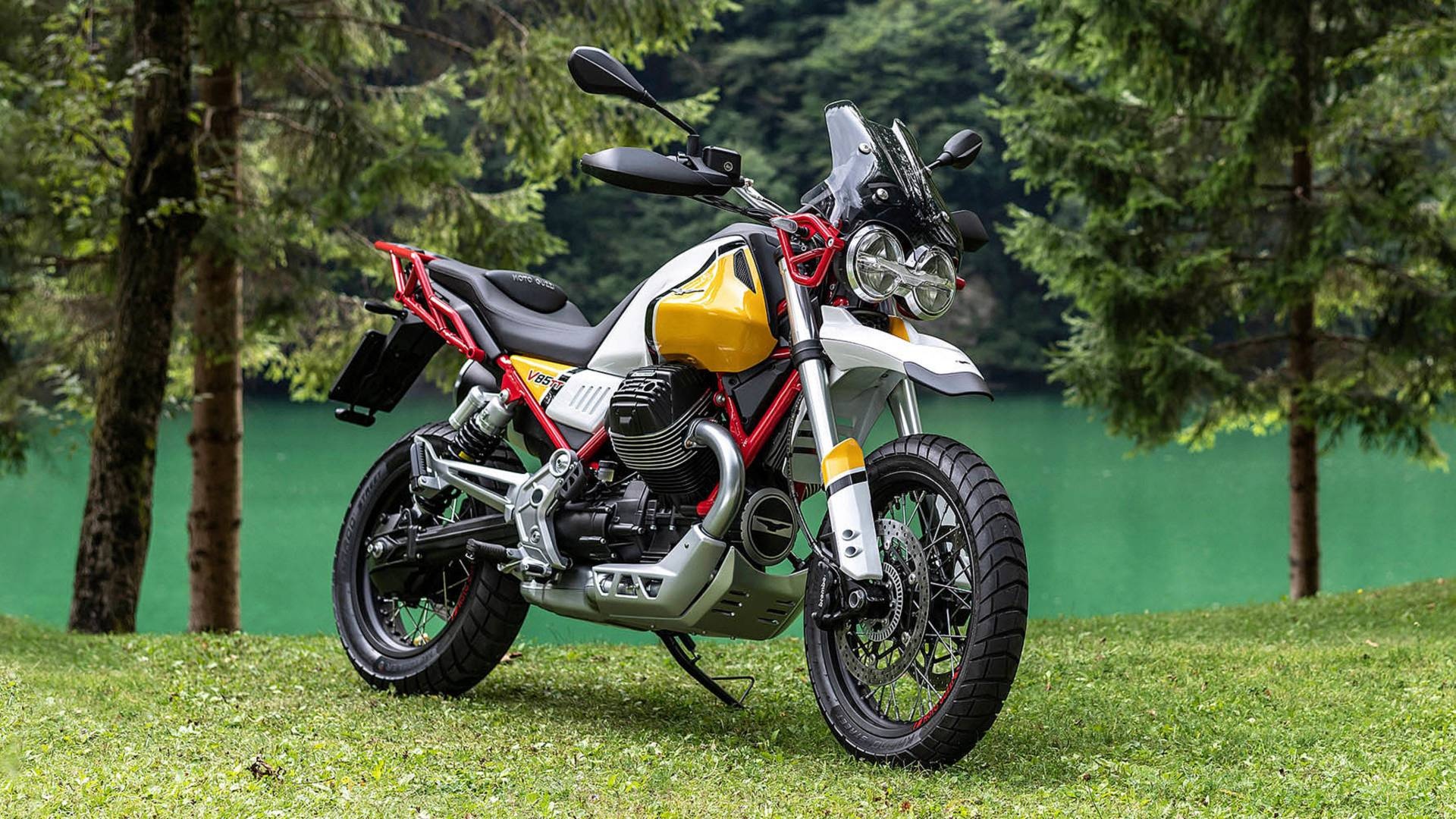 Moto Guzzi V85 TT, Adventure motorcycle, Market expansion, Adventure rider, 1920x1080 Full HD Desktop