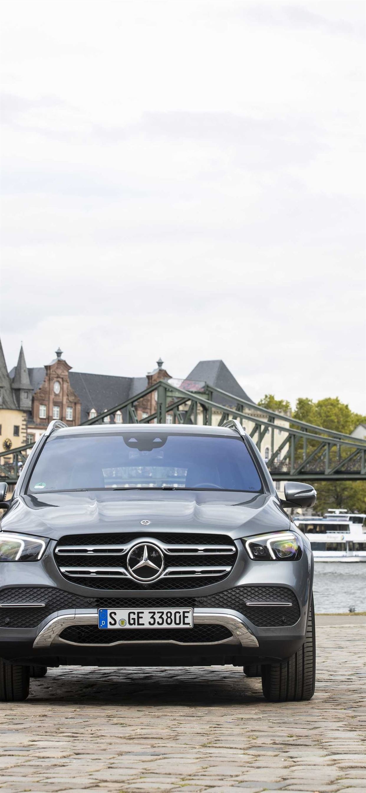 Mercedes-Benz GLE, iPhone wallpapers, Free download, Car pixel magic, 1250x2690 HD Phone
