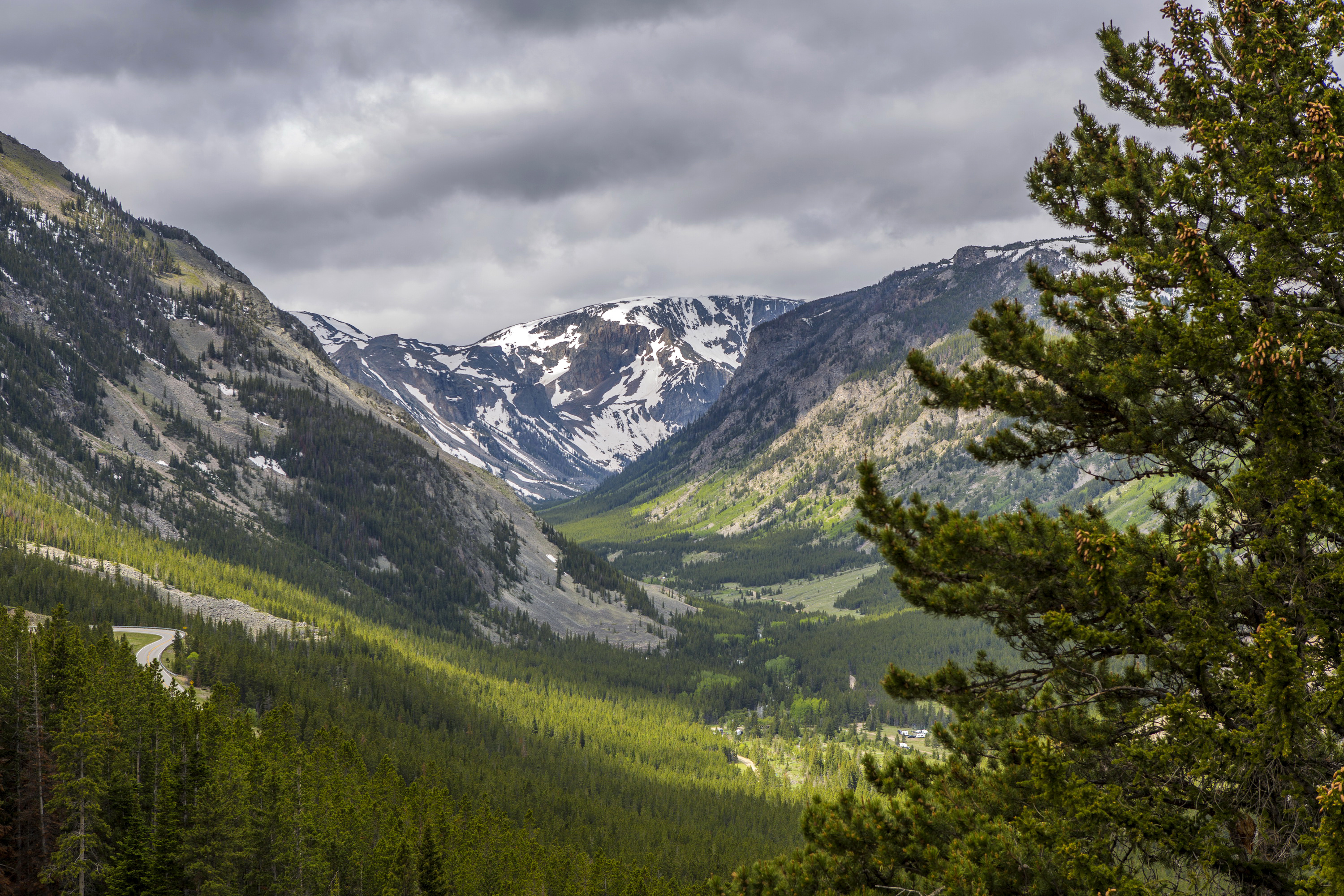 Desktop wallpapers, USA Montana, Nature spruce mountains, 3000x2000 HD Desktop