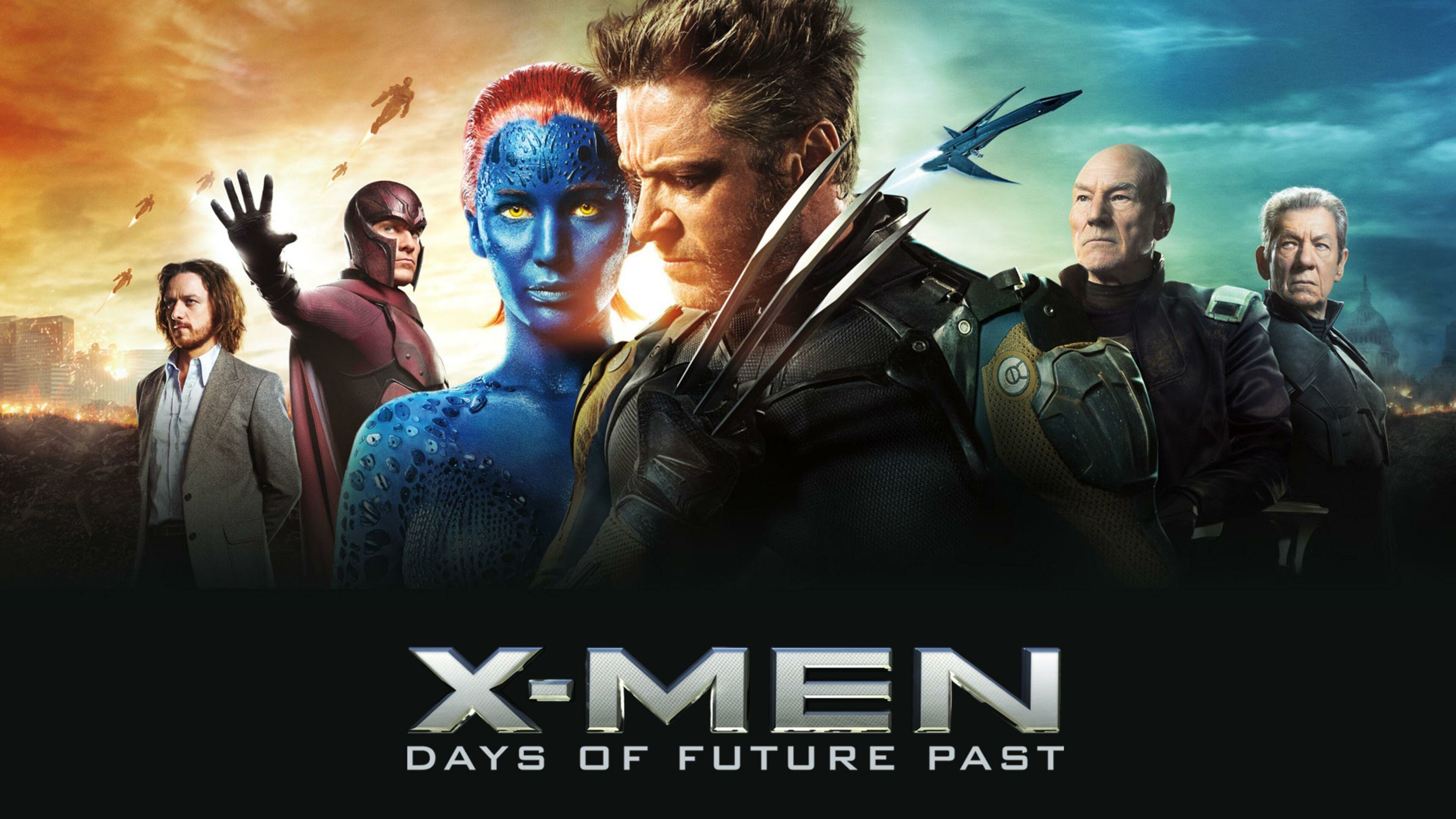 X-Men: Days of Future Past, Directed and produced by Bryan Singer. 3840x2160 4K Wallpaper.