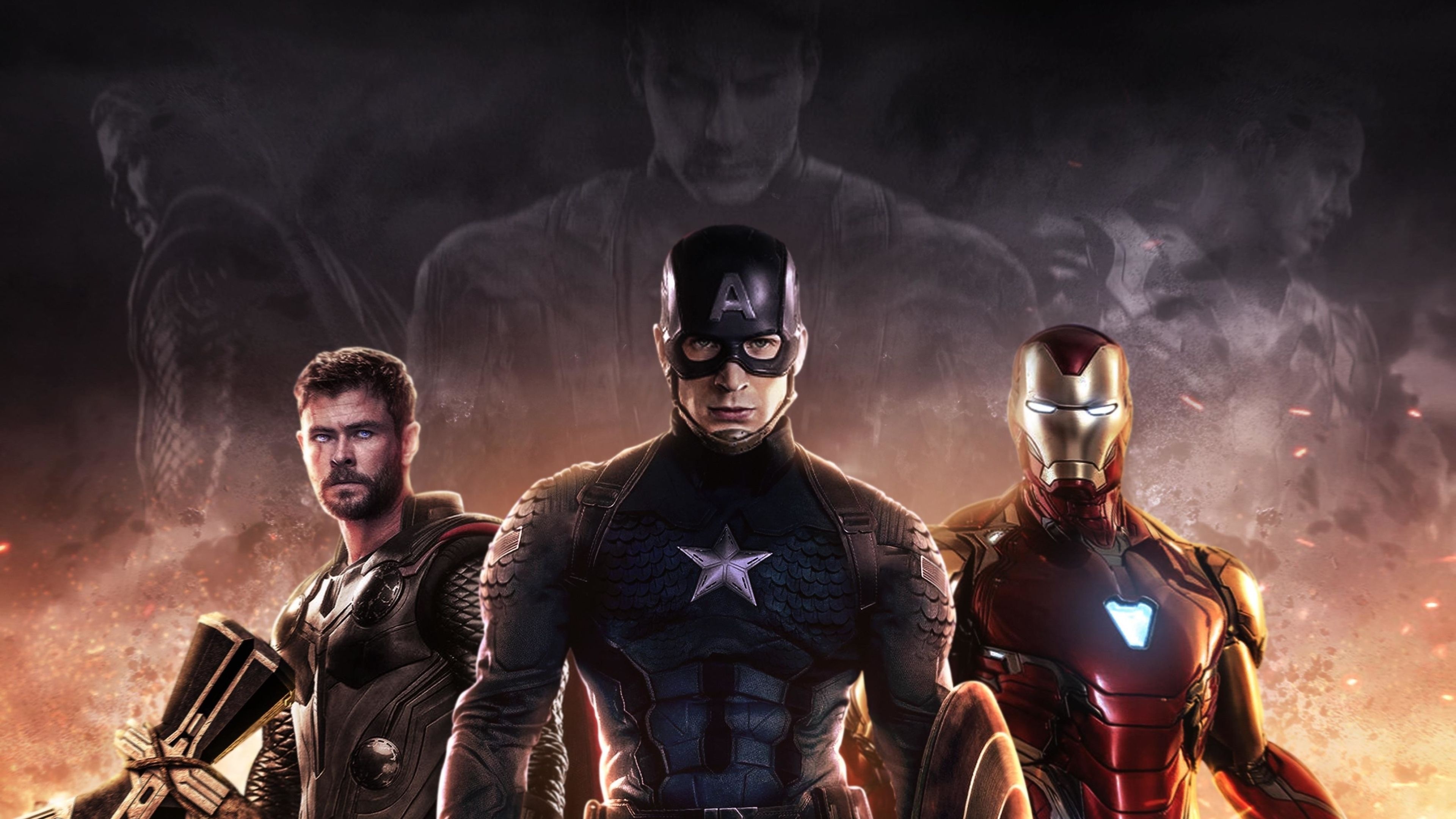 Captain America: The First Avenger, Steven Grant Rogers, Marvel Cinematic Universe. 3840x2160 4K Background.