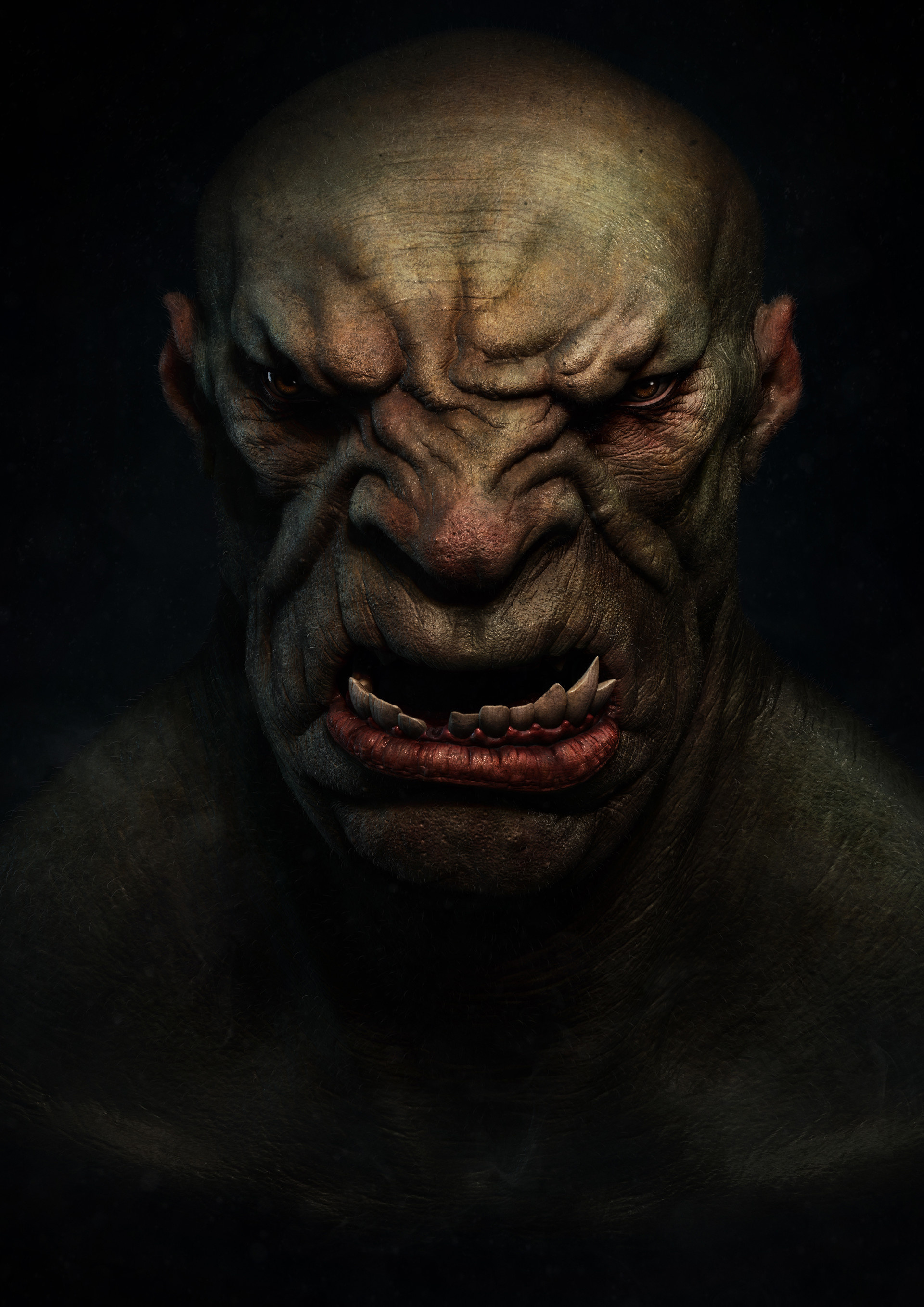 Troll creature, Artstation troll, 1920x2720 HD Handy