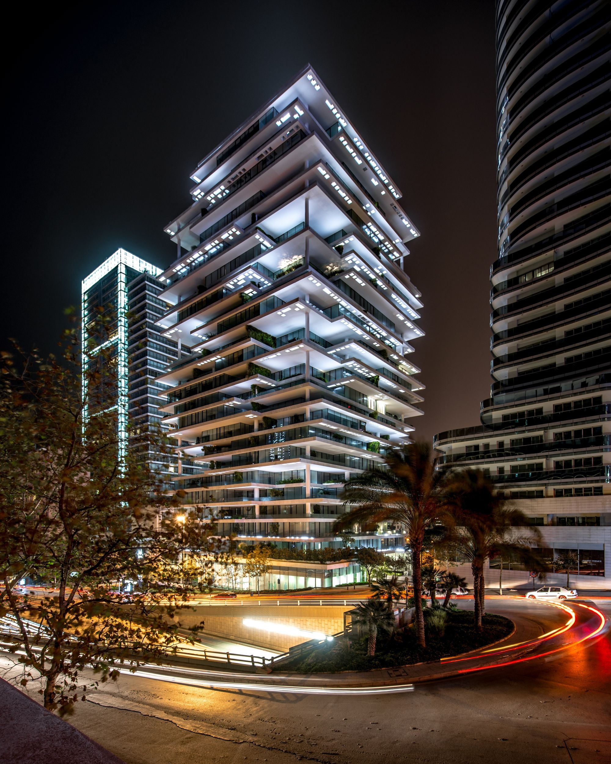 Beirut luxury, Herzog & de Meuron's design, Terraces architecture, Lighting the theatre, 2000x2500 HD Phone