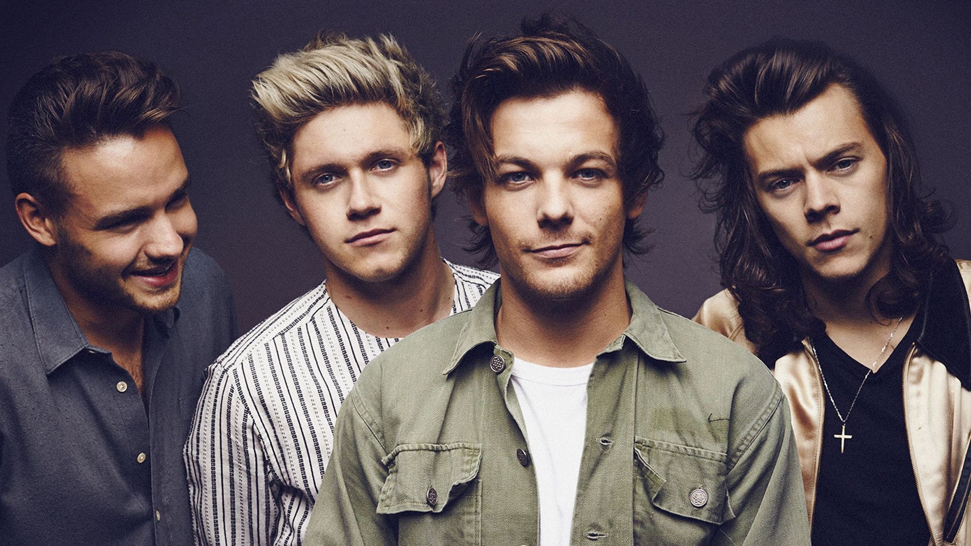 One Direction (Band): Four world tours, Two of which were all-stadium, Pop Rock. 1920x1080 Full HD Background.