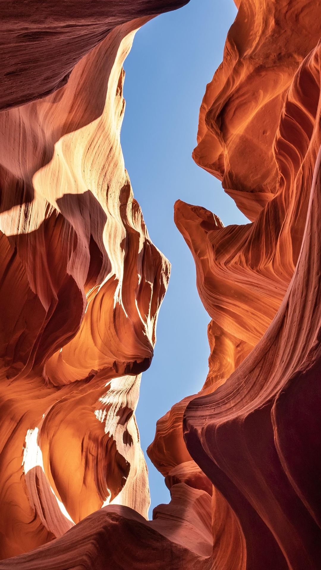 Himmel im Antelope Canyon wallpaper, 1080x1920 Full HD Handy