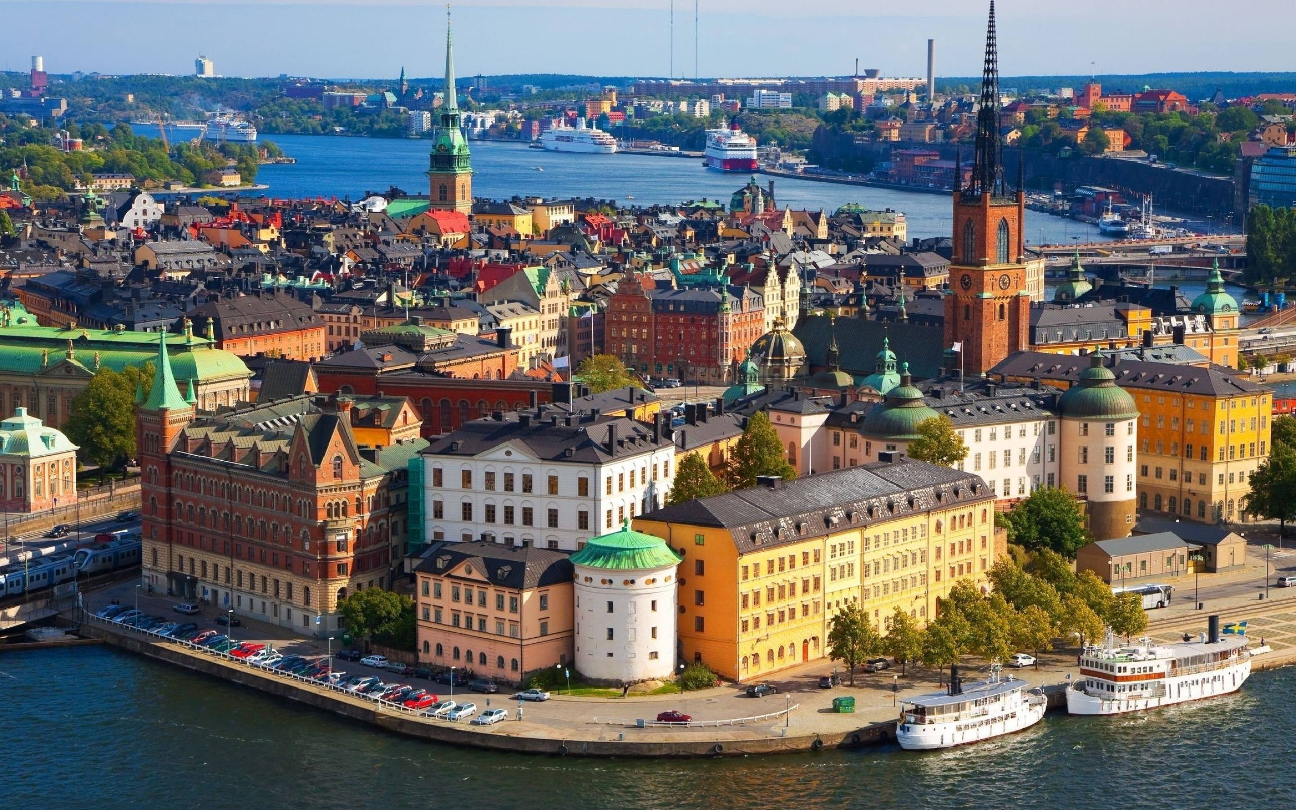 Stockholm, HD Sweden wallpapers, Aesthetic cityscapes, Vibrant and dynamic, 2560x1600 HD Desktop