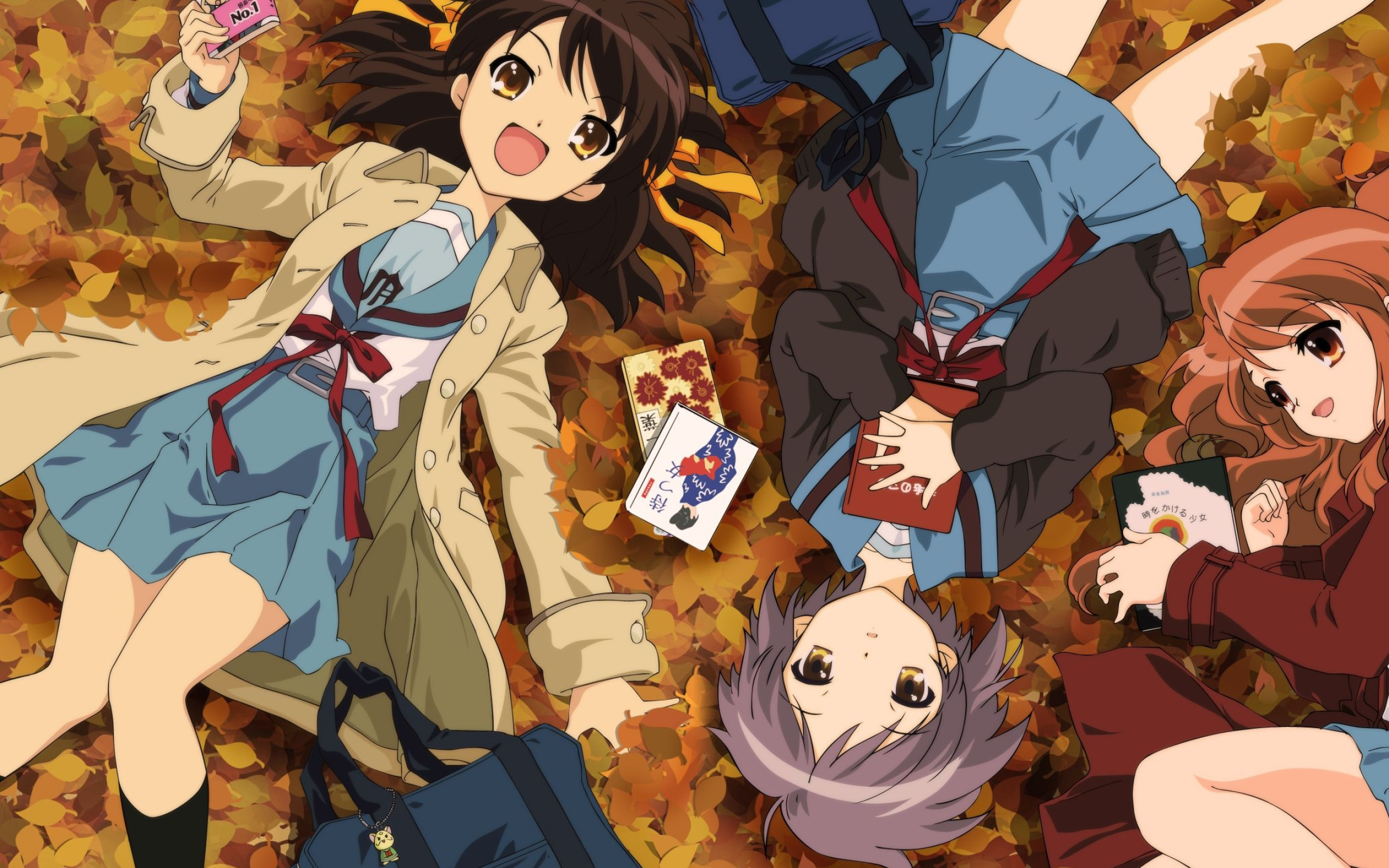 Melancholy of Haruhi Suzumiya, Anime wallpaper, 2560x1600 HD Desktop