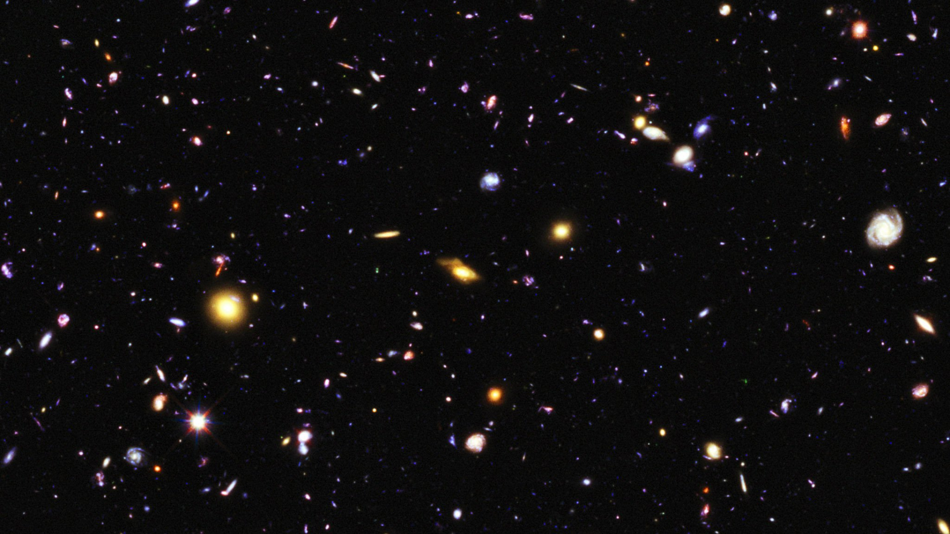 Hubble Deep Field, Illuminating the cosmos, Jaw-dropping views, Celestial wonders, 1920x1080 Full HD Desktop