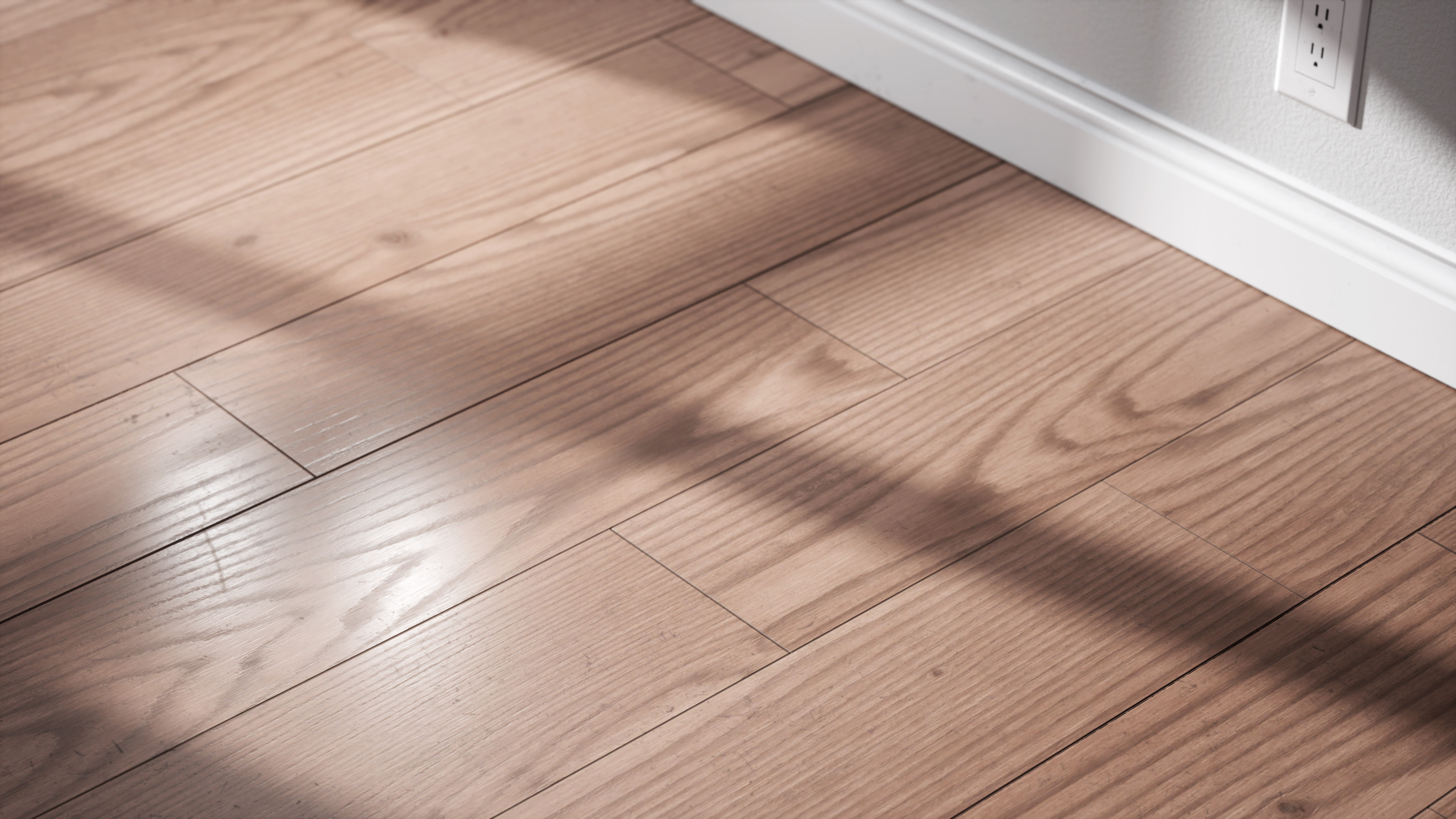 Hardwood Floor, Oak wood flooring material, 3700x2080 HD Desktop