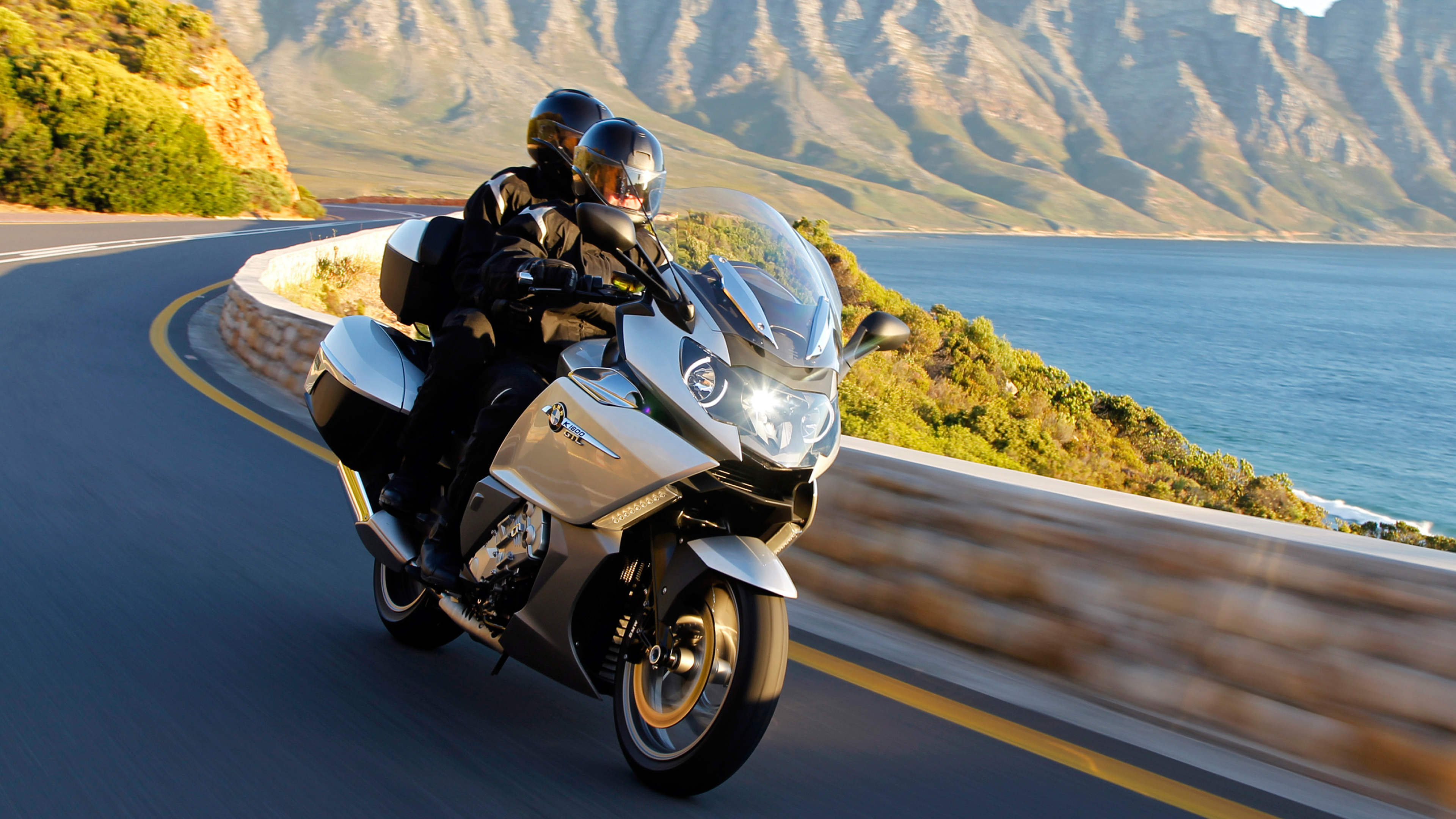 BMW K 1600 GTL, Auto elegance, Motorcycle adventure, Iconic touring, 3840x2160 4K Desktop