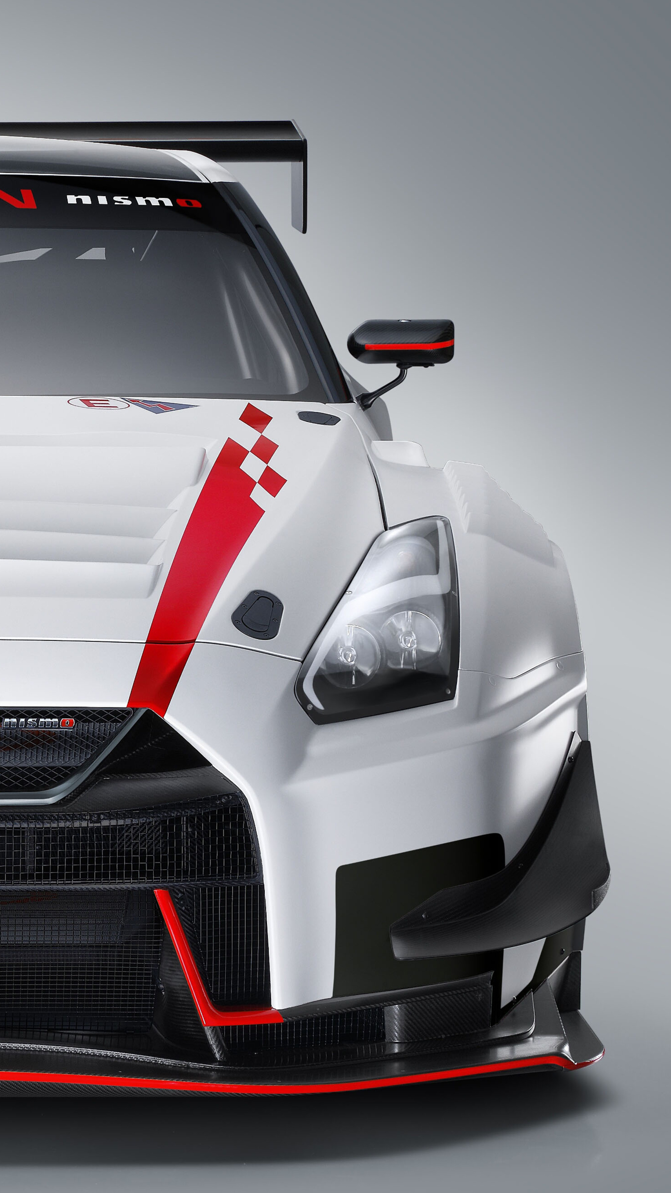 Nissan GT-R, NISMO GT3 edition, Sony Xperia exclusive, Thrilling sports car, 2160x3840 4K Handy
