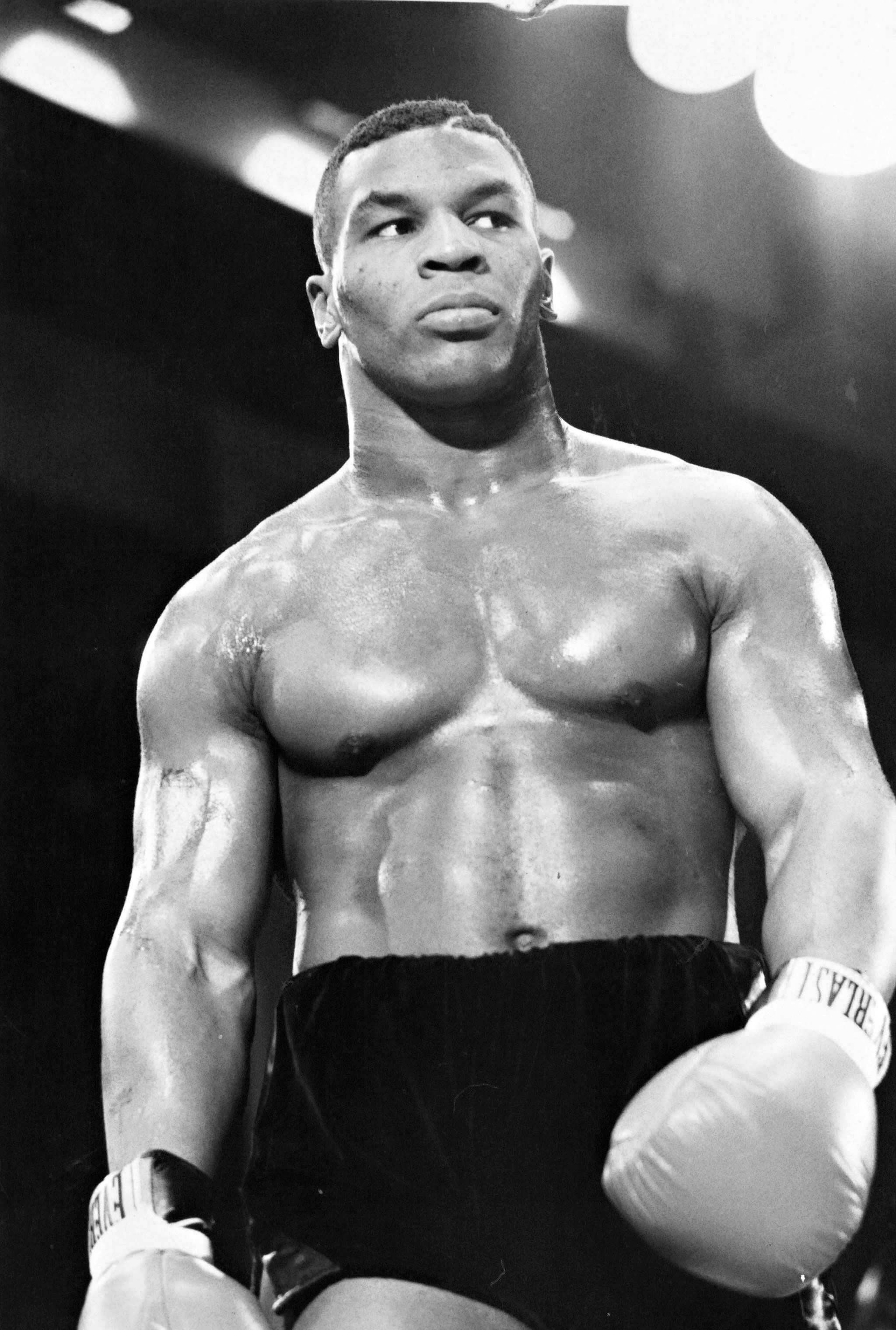 Mike Tyson: He won his first 19 professional fights by knockout, 12 of them in the first round. 2050x3050 HD Wallpaper.