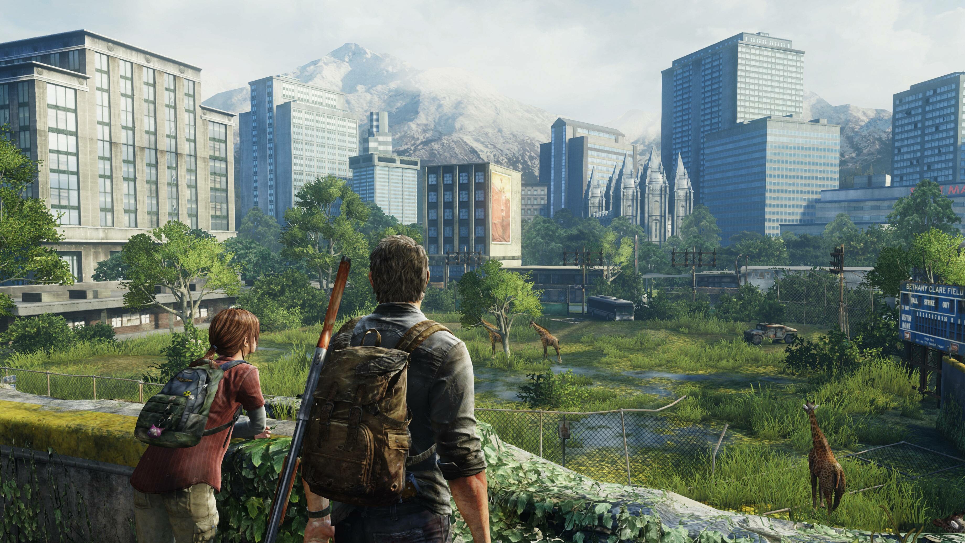 The Last of Us: It received critical acclaim, with praise for its narrative, gameplay, visuals, sound design, score, characterization, and depiction of female characters, Video game. 3680x2070 HD Background.