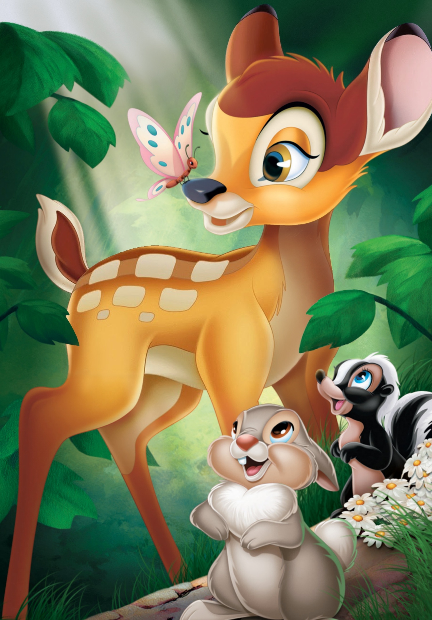 Classic Disney posters, Bambi artwork, Disney nostalgia, Fanpop photo, 1510x2160 HD Phone