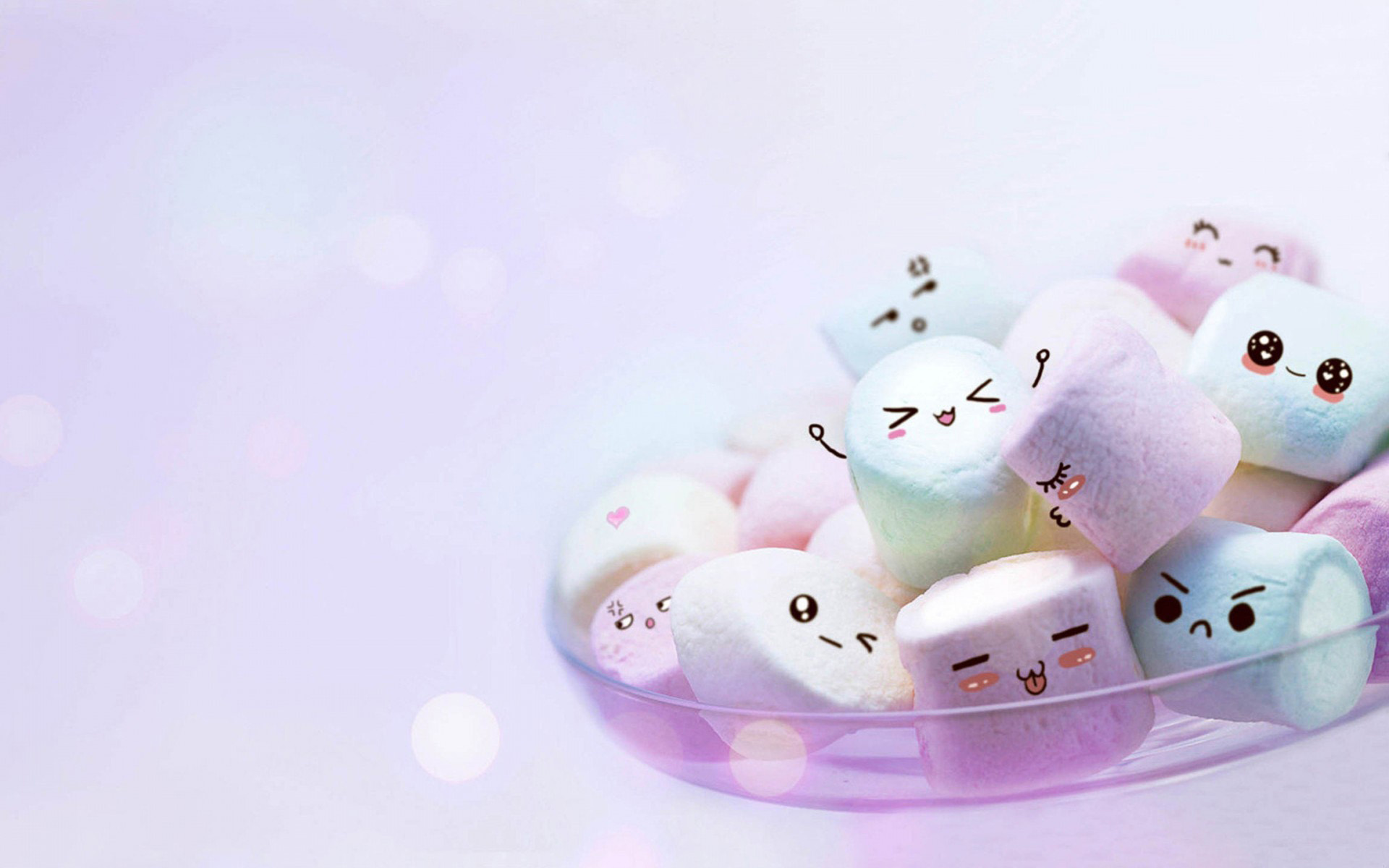 Marshmallow: Spongy confection, A sweet which got its name from the mallow plant. 1920x1200 HD Wallpaper.
