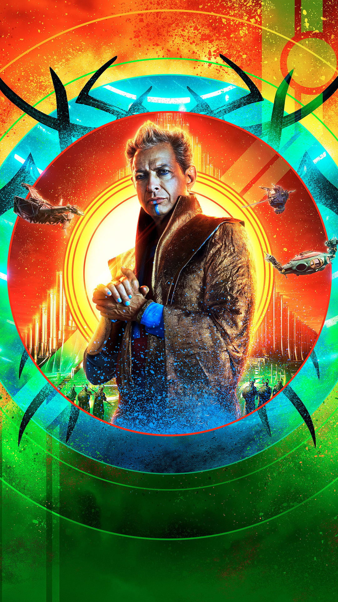 Jeff Goldblum, Actor, Thor: Ragnarok, HD wallpapers, 1080x1920 Full HD Phone