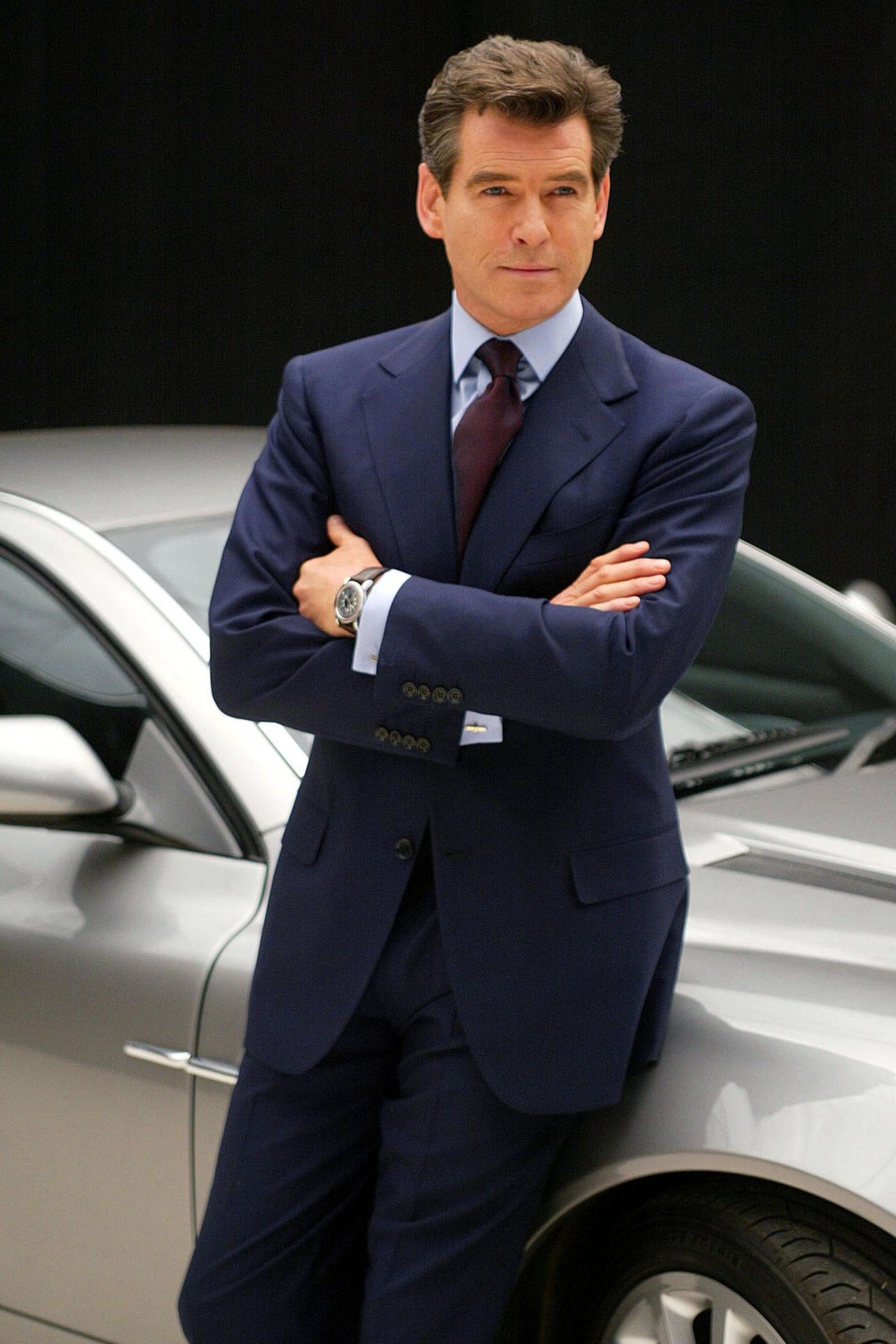 James Bond, Pierce Brosnan's allure, Sexiest man alive, Iconic film gala, 1440x2160 HD Phone
