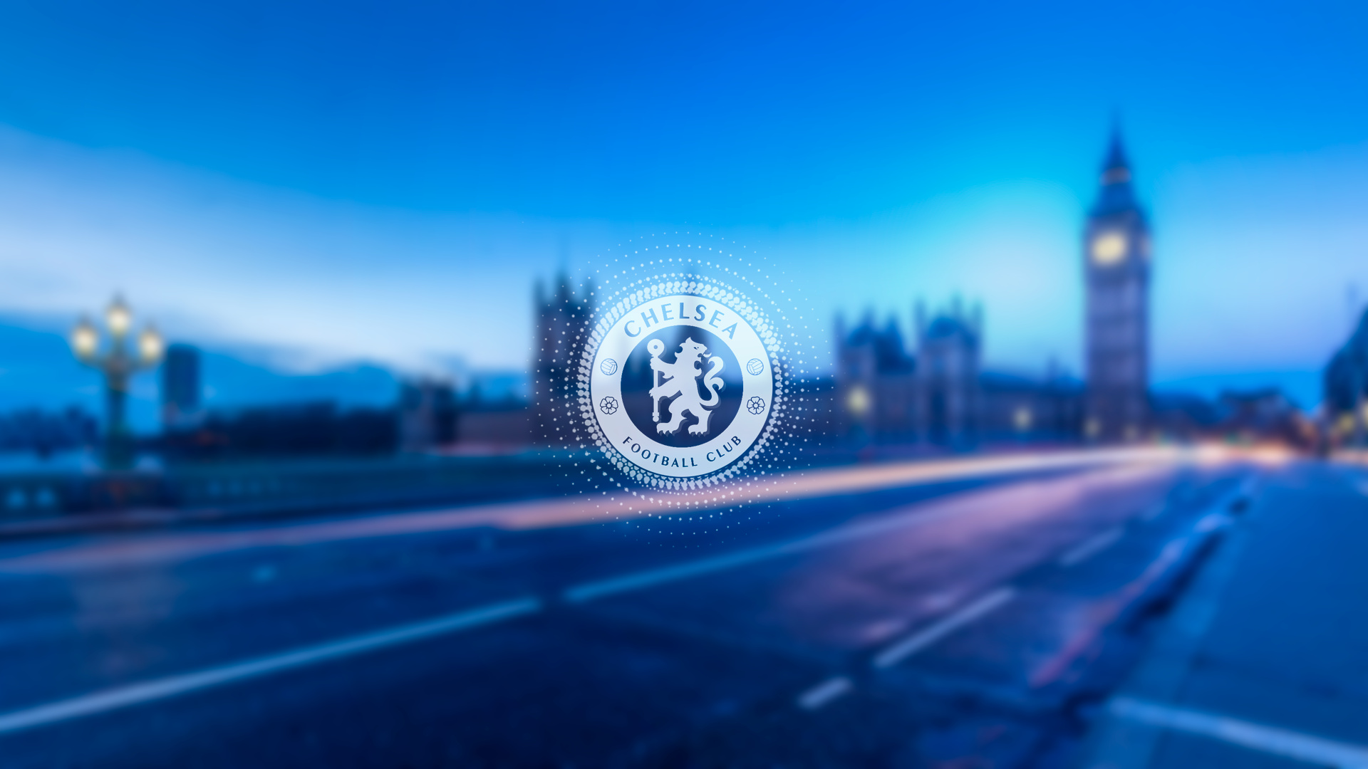 Chelsea: Founded in 1905, An English Premier League football team. 1920x1080 Full HD Background.