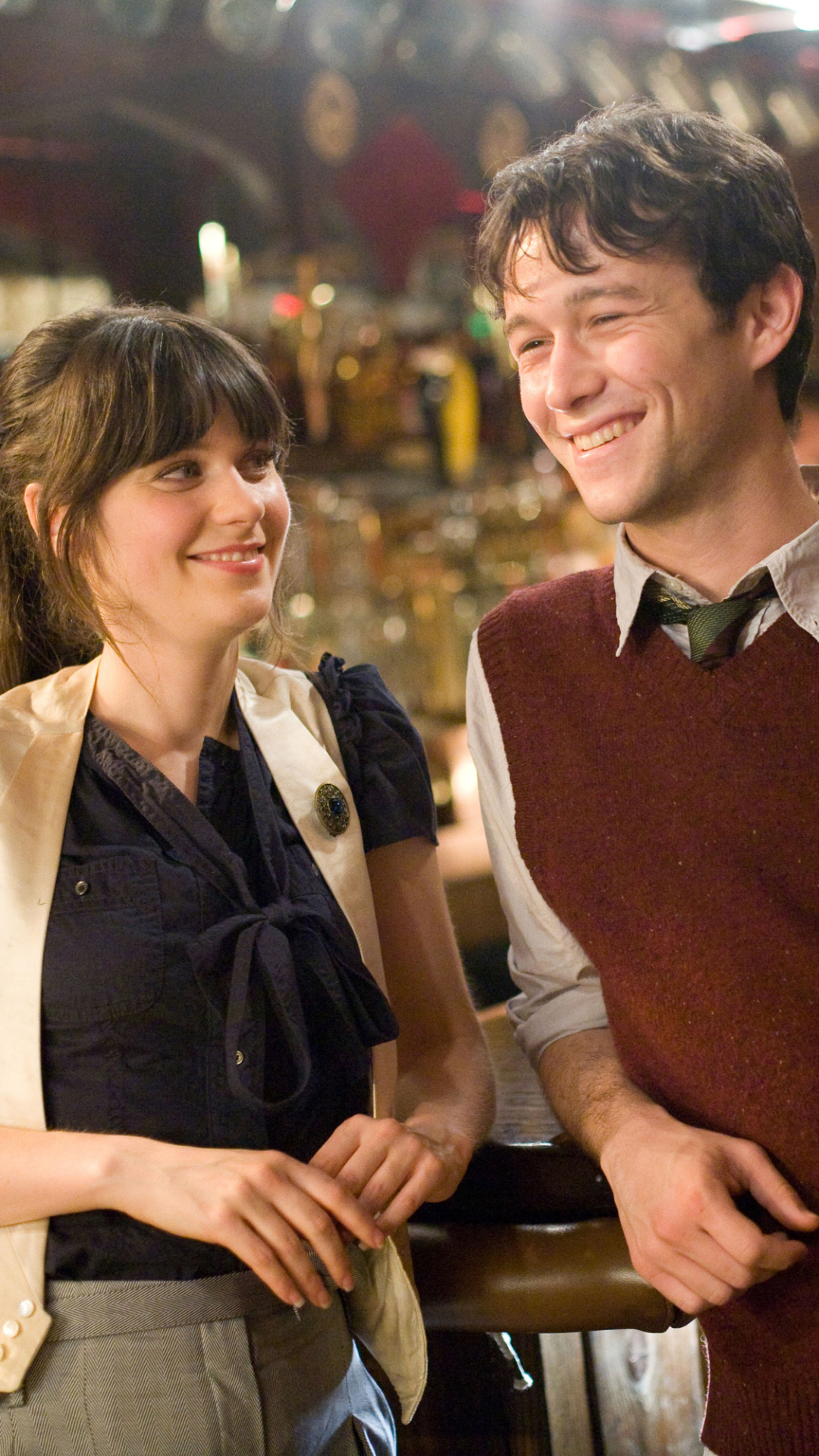 (500) Days of Summer: A greeting card copywriter reviews their relationship to find out what went wrong. 1080x1920 Full HD Wallpaper.
