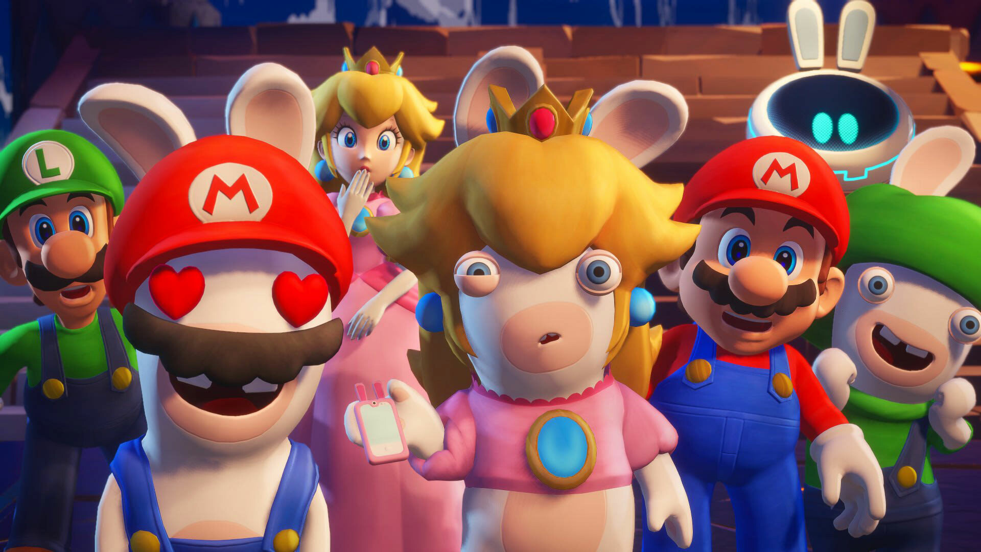 Free Mario + Rabbids, Sparks of Hope, Energetic characters, Vibrant world, 1920x1080 Full HD Desktop