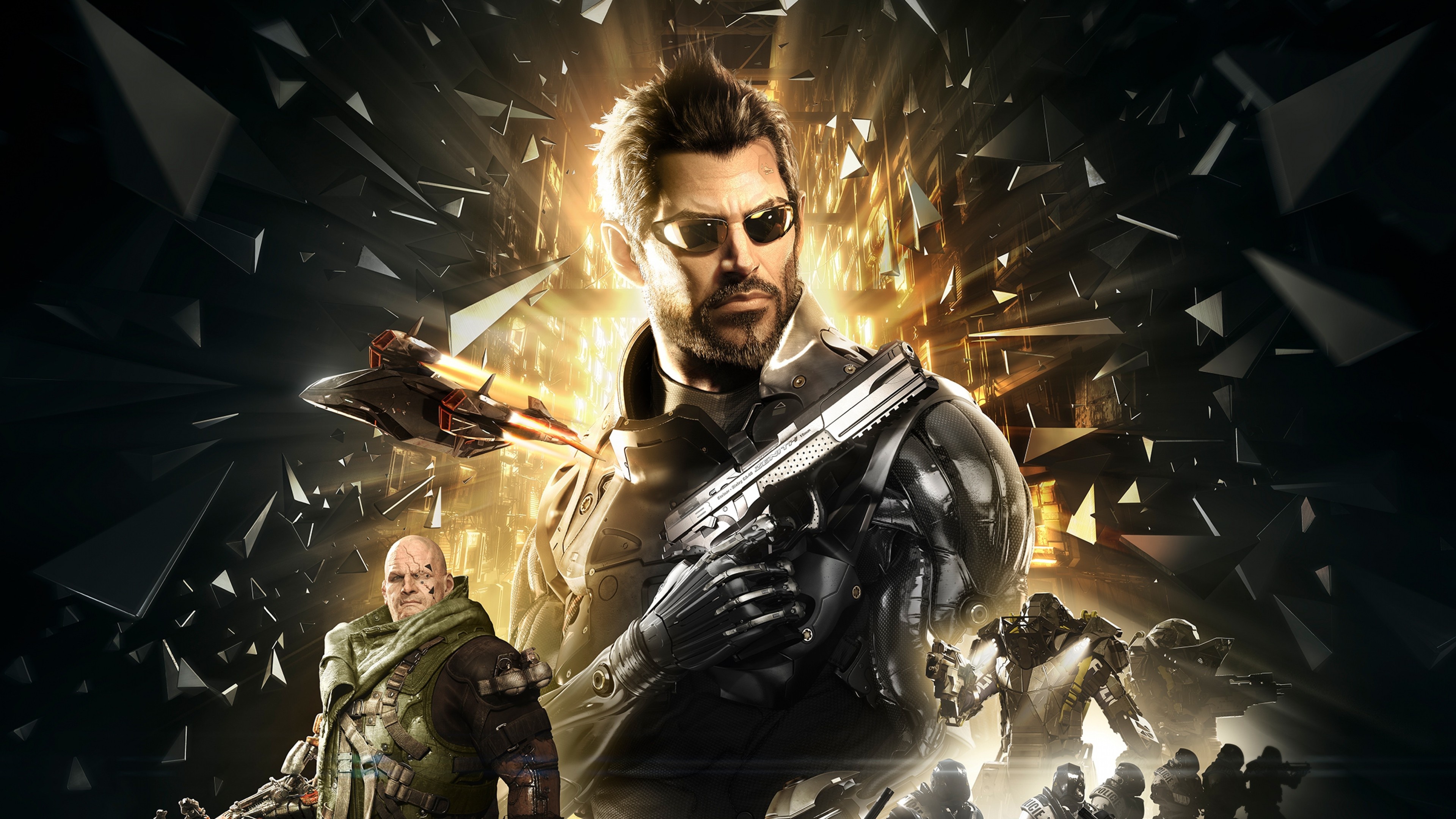 Deus Ex, Gaming, Wallpaper, Games, 3840x2160 4K Desktop
