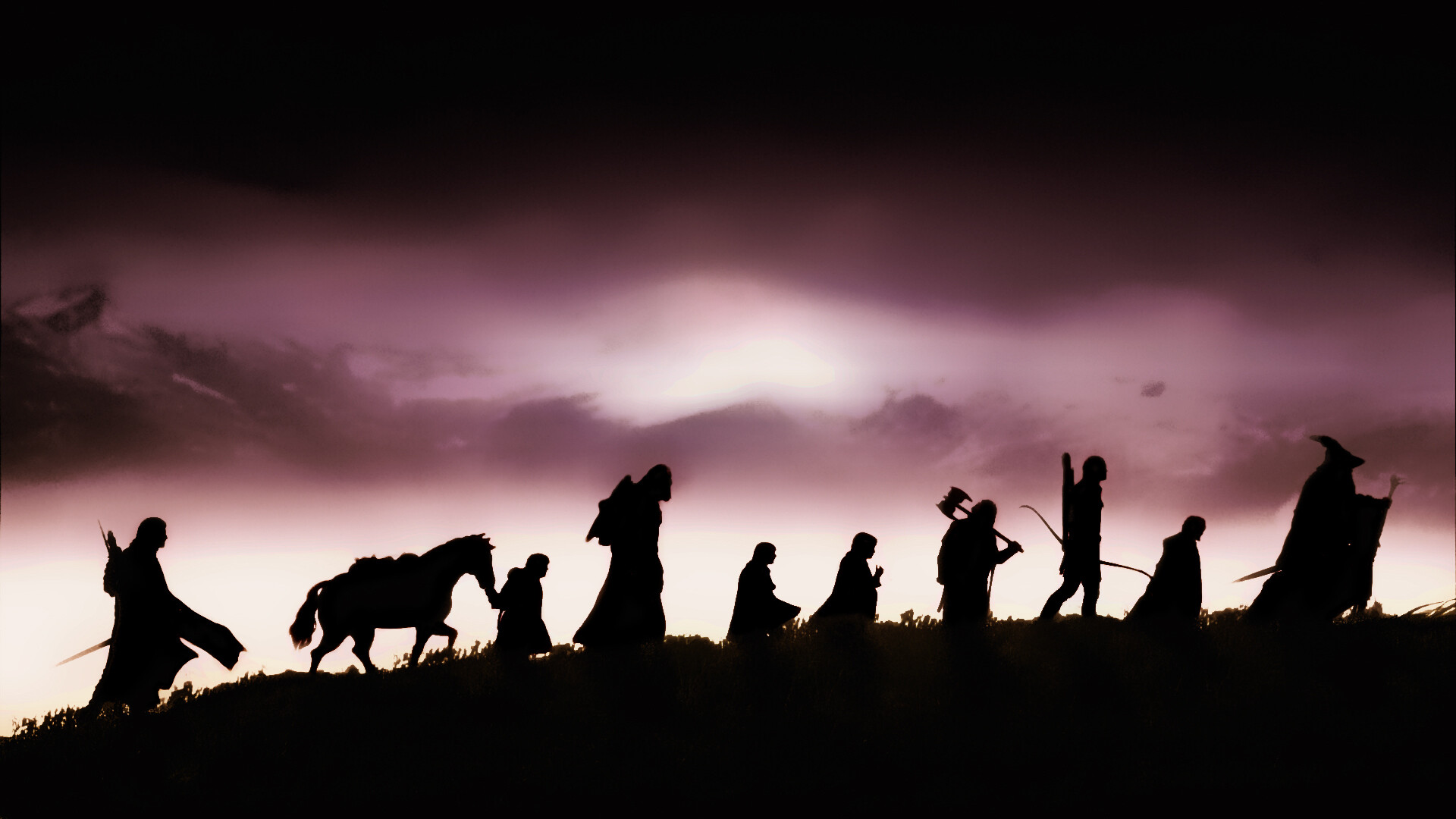 The Lord of the Rings: Fantasy, Tolkien's fictional characters. 1920x1080 Full HD Wallpaper.