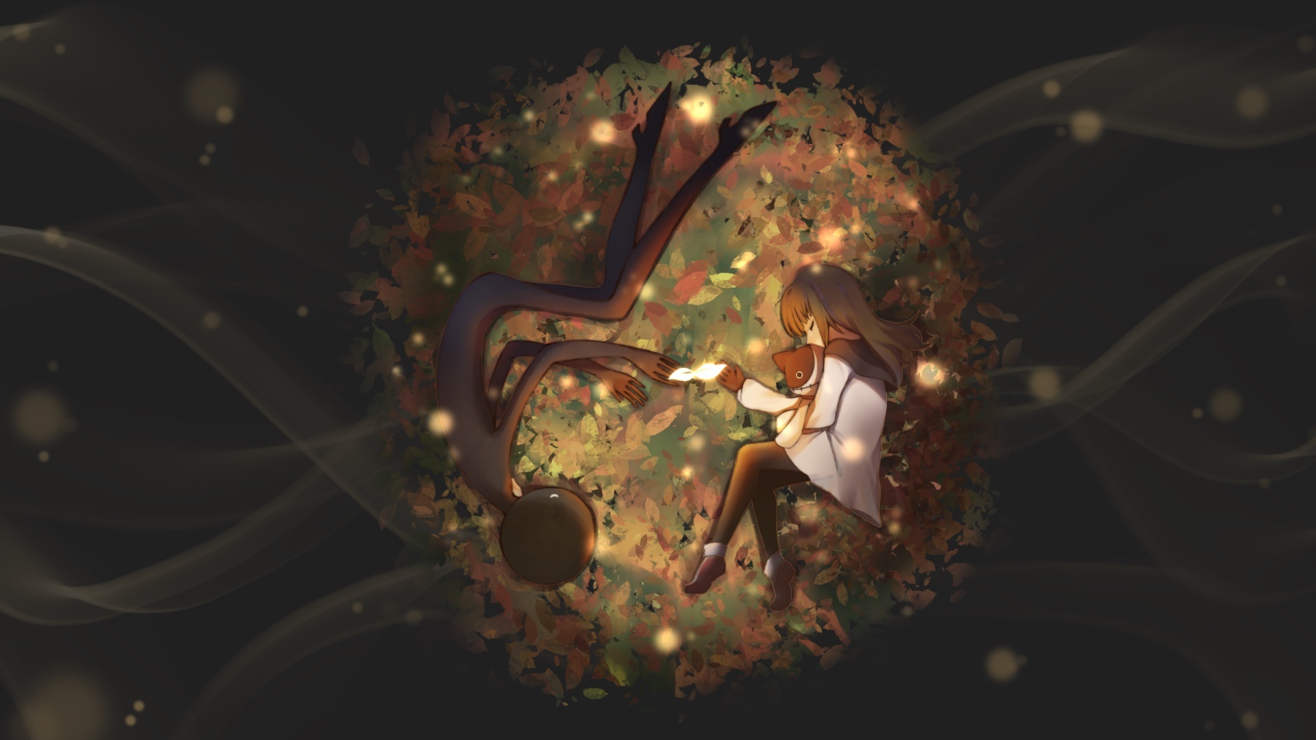 Deemo II: A piano music rhythm video game, Originally launching for mobile in 2013. 1920x1080 Full HD Background.