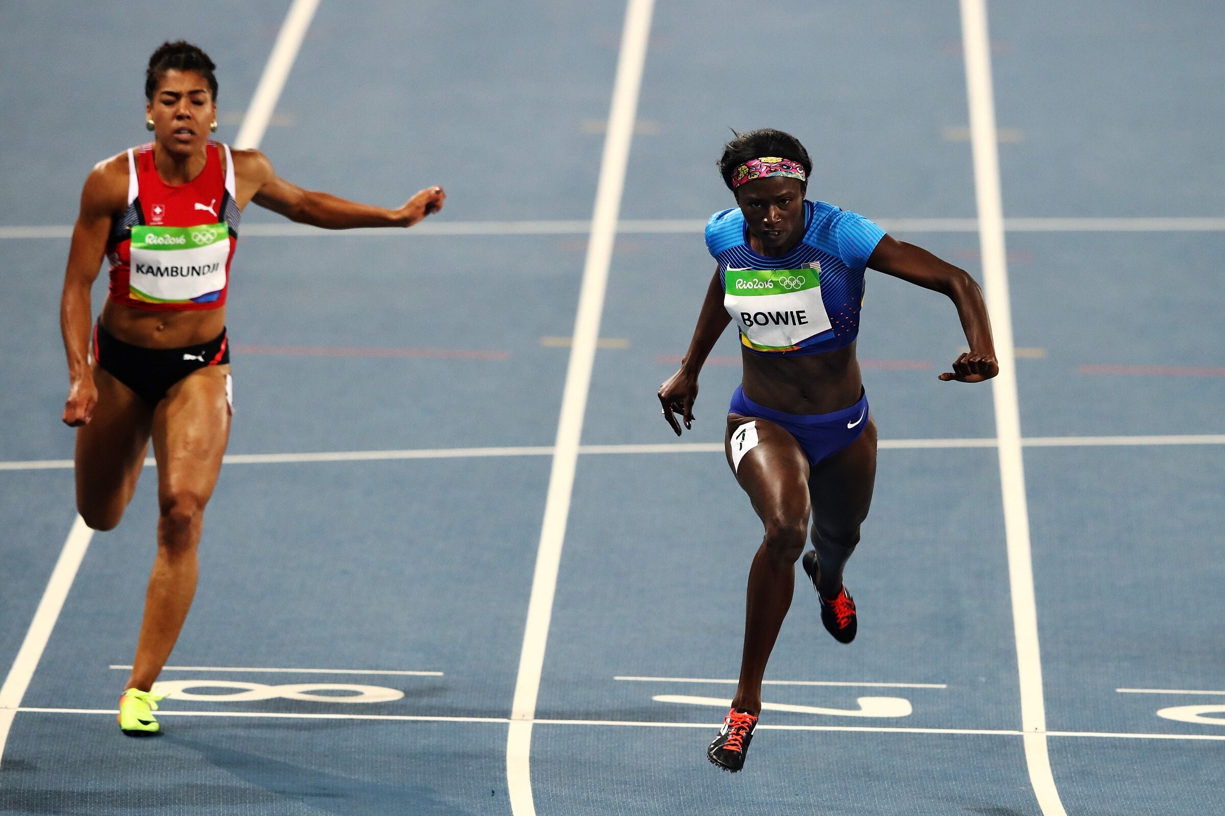 Tori Bowie, Olympic sprint, Women's athletics, 100m dash, 2400x1600 HD Desktop