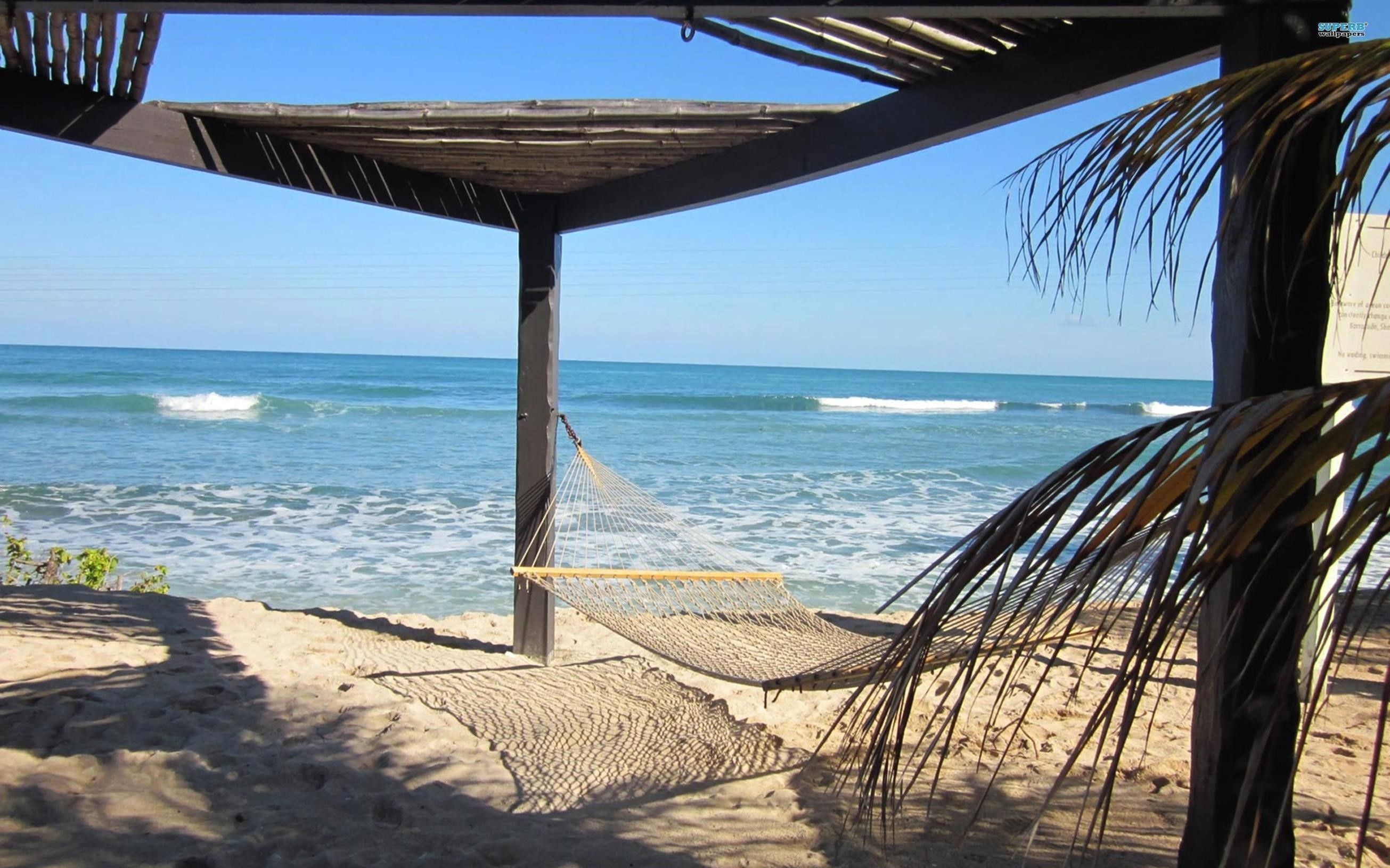 Haiti Travels, Sunny beach wallpapers, Serene relaxation, Tropical bliss, 2610x1640 HD Desktop
