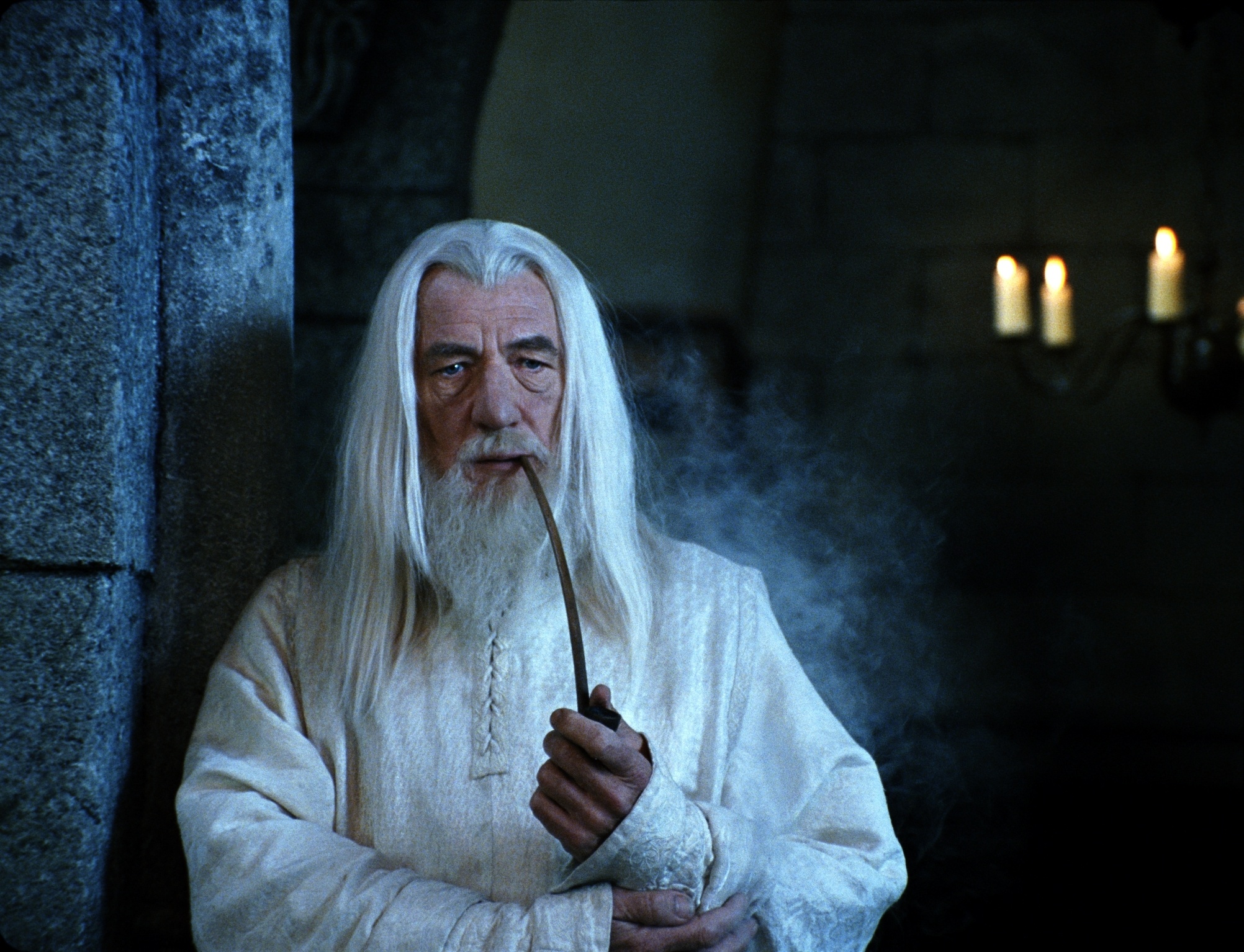 Gandalf, Movie wizard, Mysterious staff, Epic battles, 2010x1540 HD Desktop