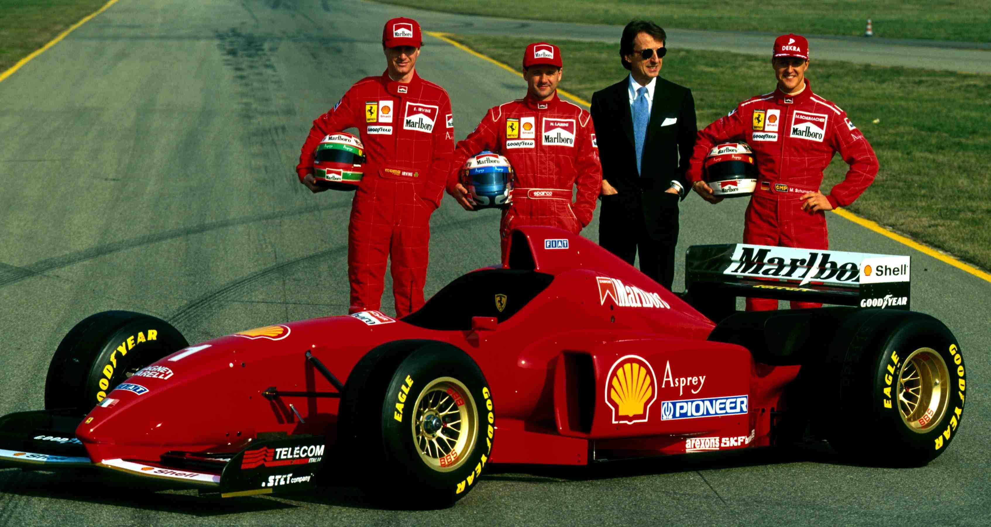Michael Schumacher: A joint-record seven Formula 1 World Drivers' Championship titles. 3390x1810 HD Wallpaper.