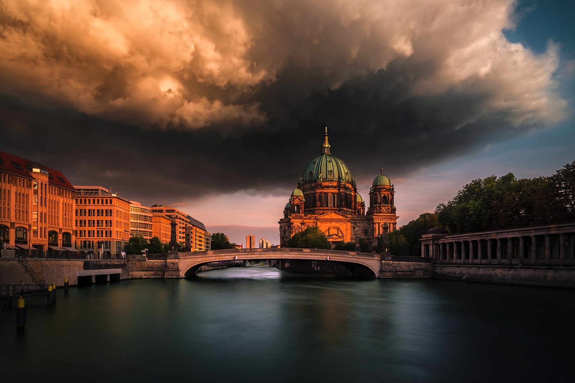 Berlin Cathedral, HD wallpapers, Beautiful background images, German architecture, 1920x1280 HD Desktop