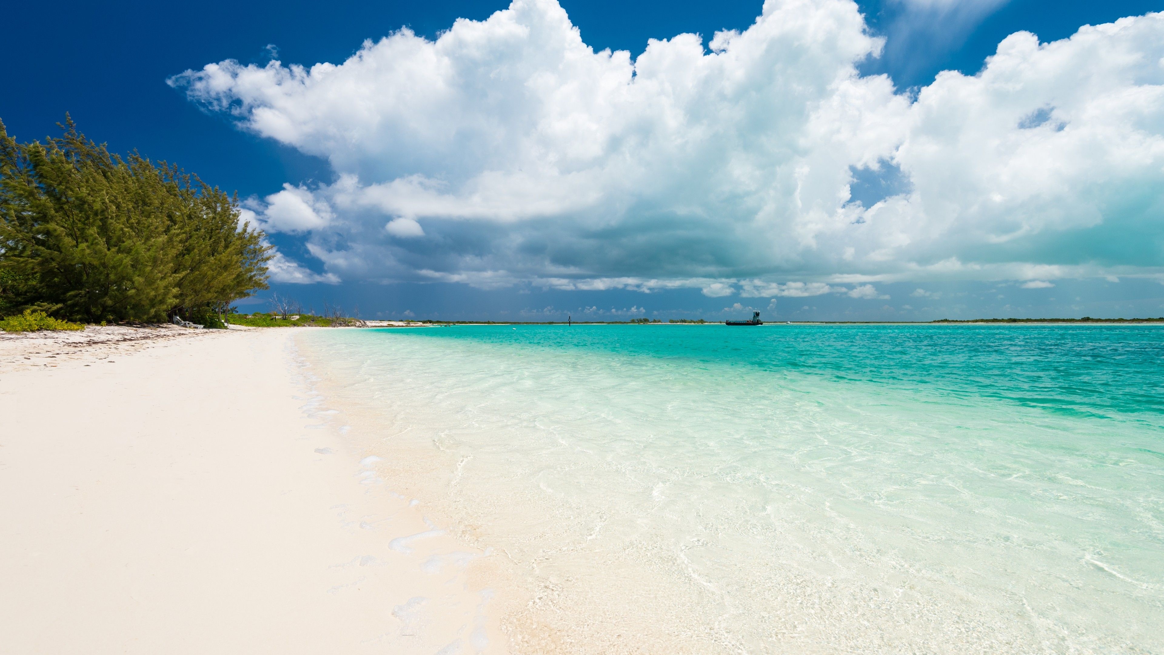 Turks and Caicos, Travels, Tropical retreat, Stunning backgrounds, 3840x2160 4K Desktop