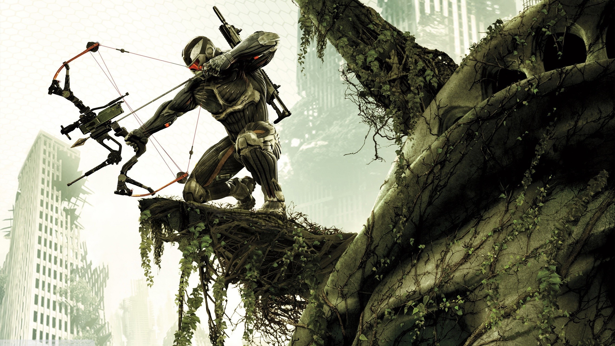 Crysis, Video game series, Crysis 3, First person shooter, 2560x1440 HD Desktop
