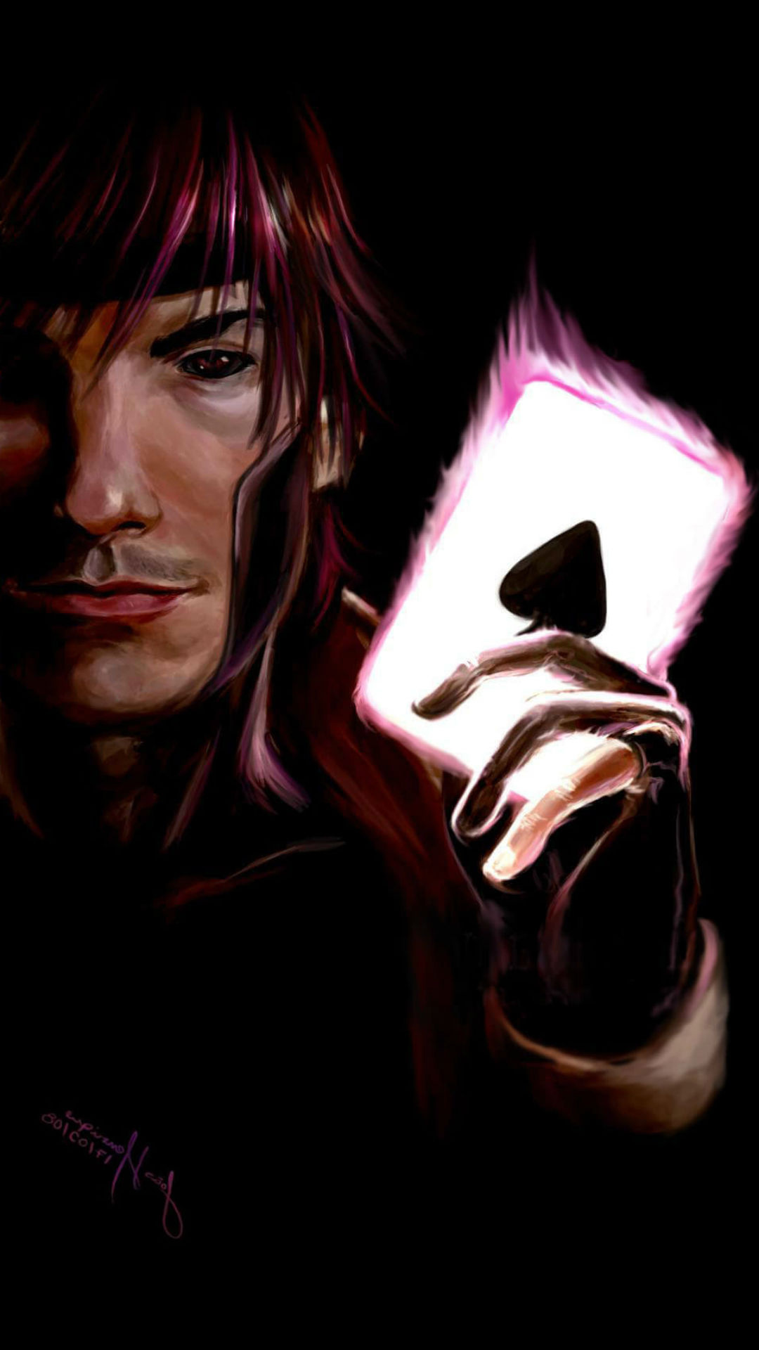 Gambit, Marvel Comics, Fan-submitted wallpapers, Artistic expression, 1080x1920 Full HD Phone