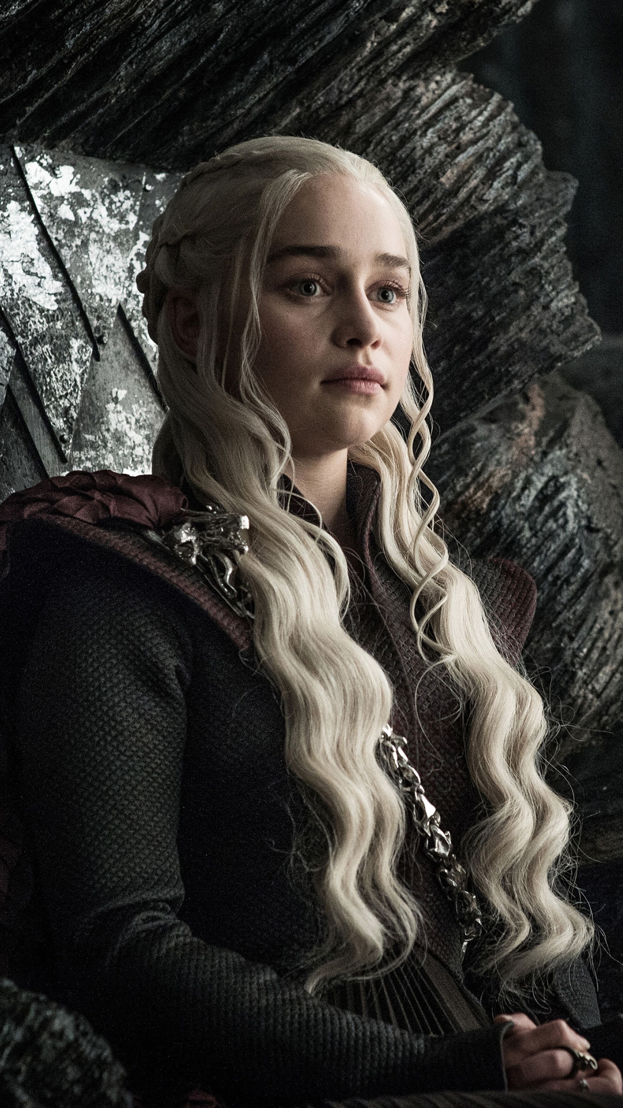Daenerys Targaryen, Iconic character, Emilia Clarke, Mother of Dragons, 2160x3840 4K Phone